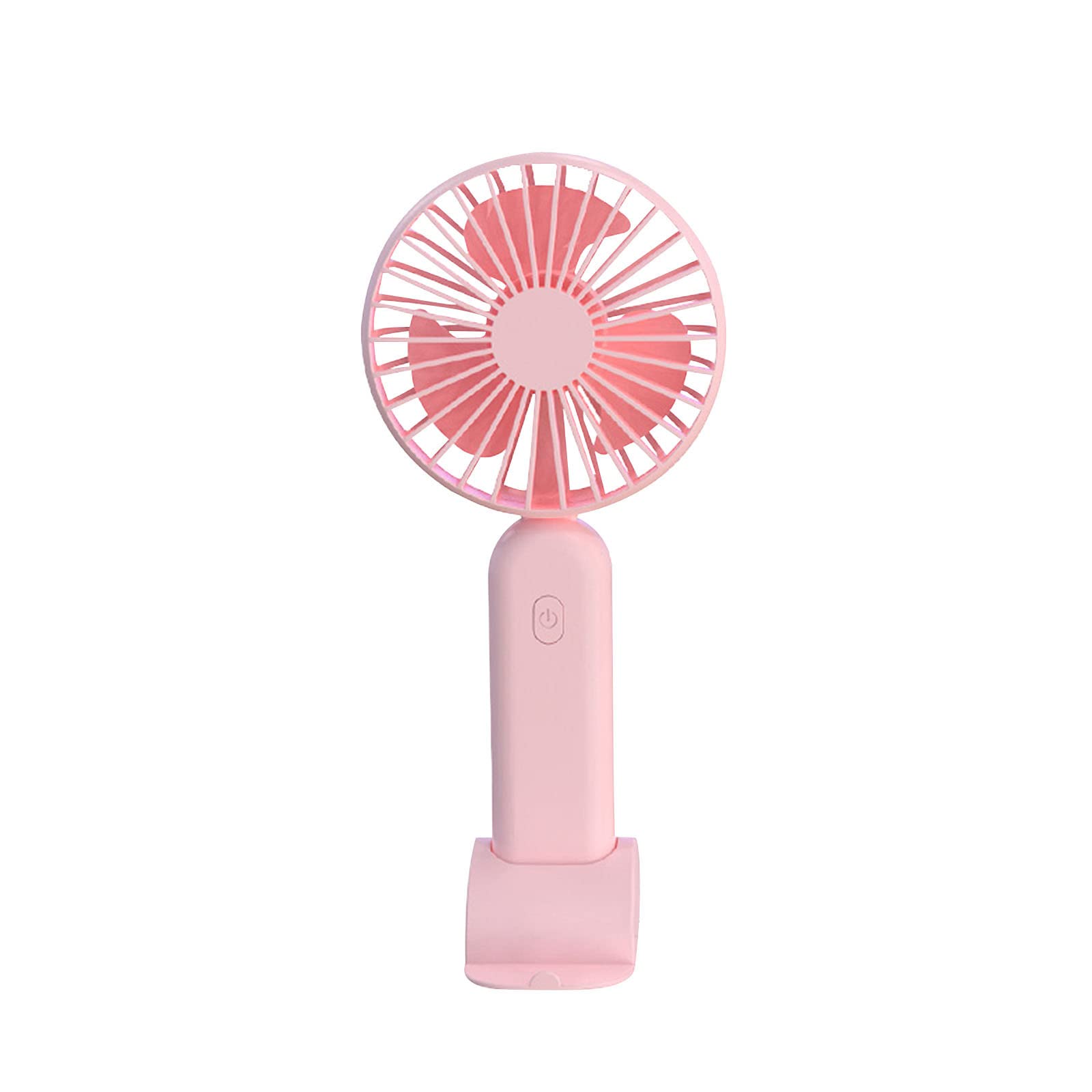 Homlpope 0#XG Foldable Mini Rechargeable USB Desk Fan - Portable Small Table Fan for Office, Home, Travel & Outdoor Use