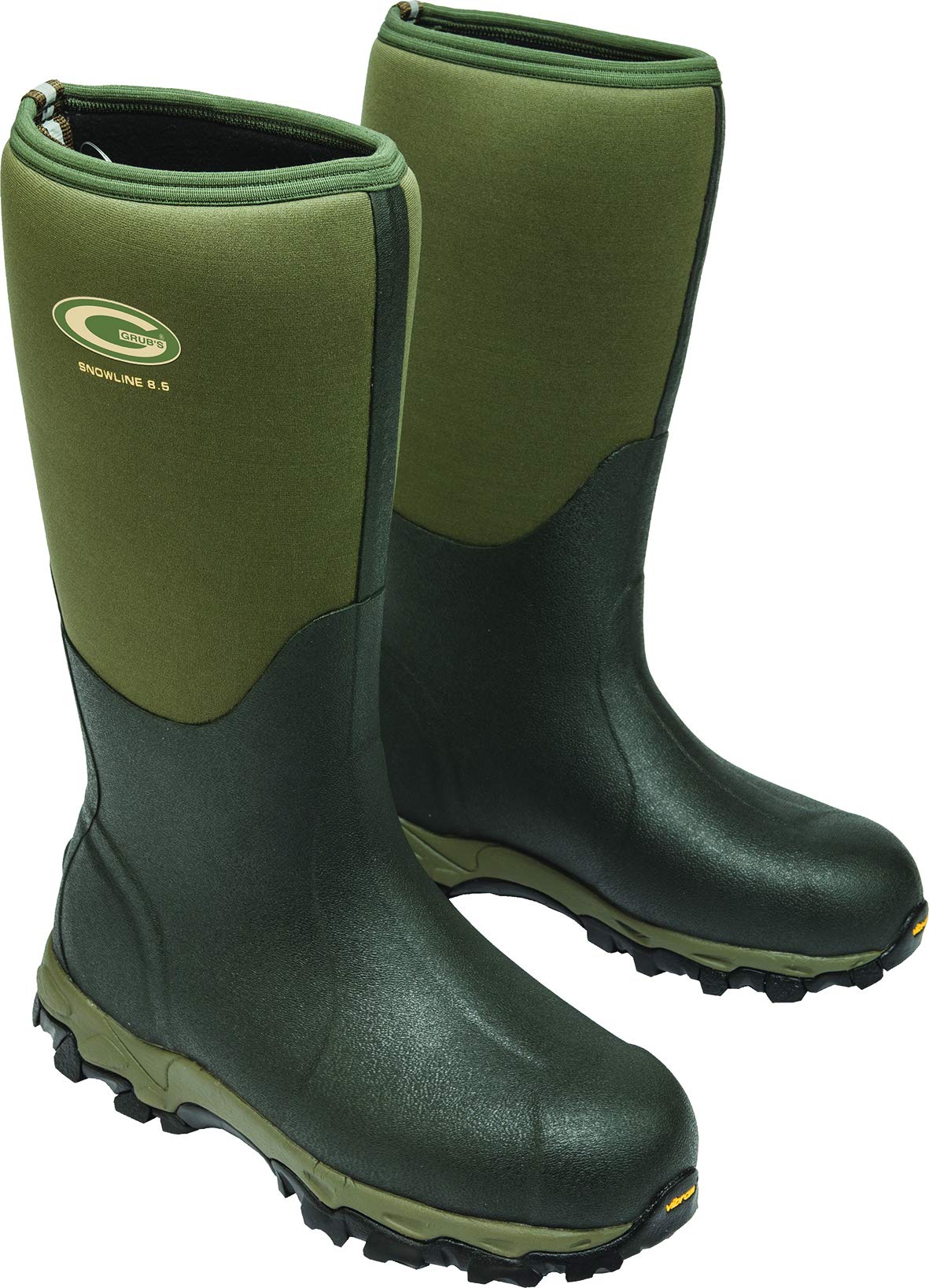 Men's Winter Snow Boots Waterproof Insulated Green Size 7 US - Perfect for Hiking, Snowshoeing & Cold Weather Outdoor Activities