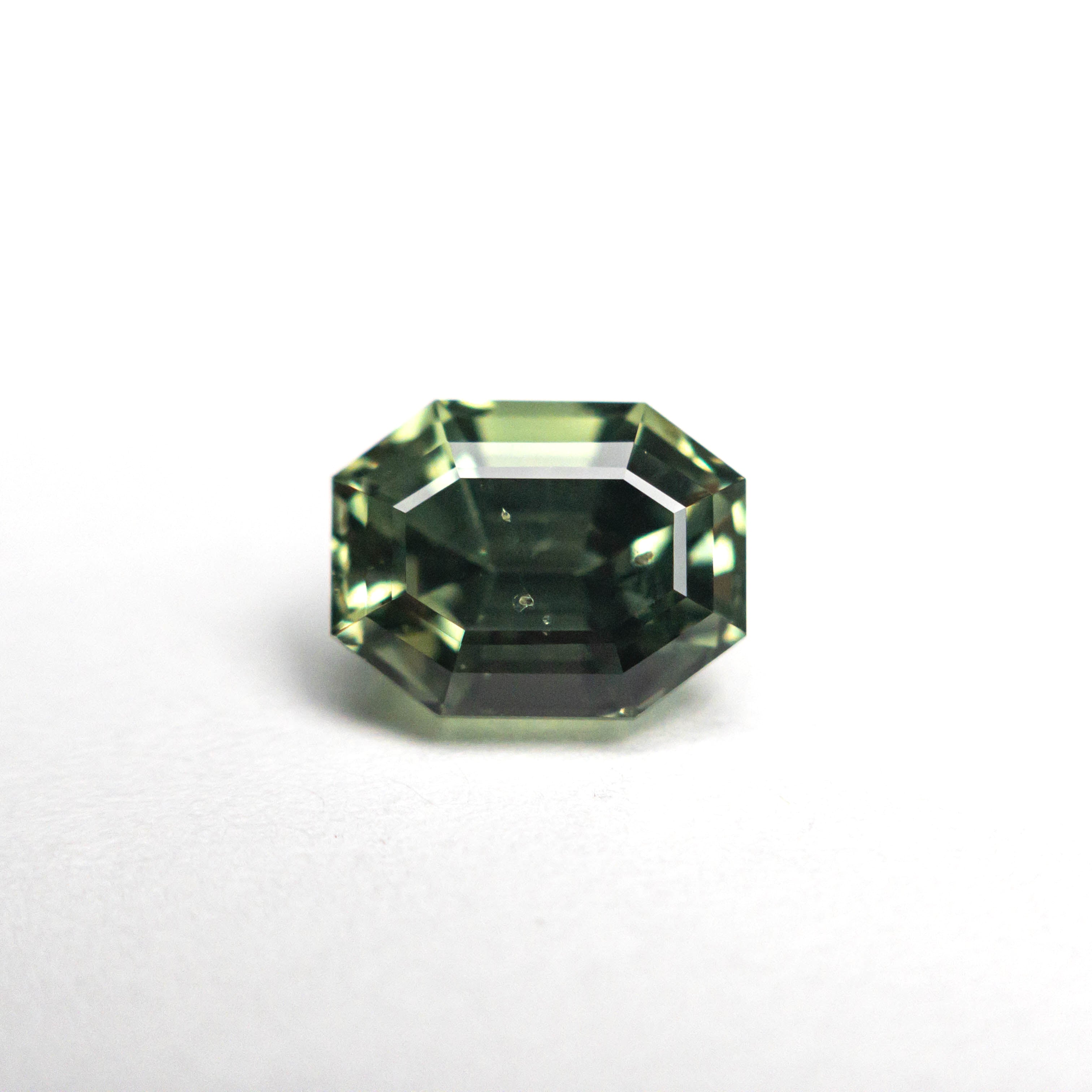 1.87ct Natural Blue Sapphire Gemstone - 7.26x5.58x4.88mm Step Cut Rectangle with Cut Corners (23698-03) | Perfect for Engagement Rings, Earrings & Fine Jewelry Making