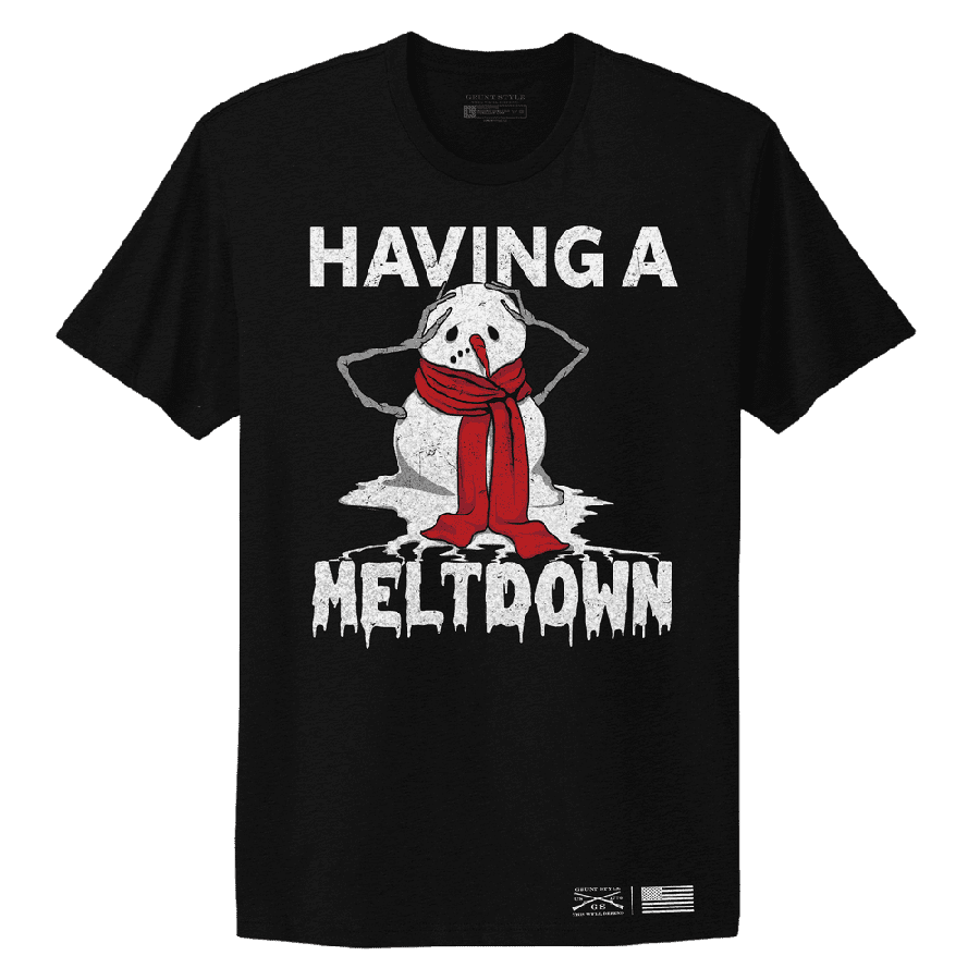 Women's Meltdown Boyfriend Fit T-Shirt - Black | Soft & Comfortable Oversized Tee for Casual Wear, Lounge & Everyday Outfits