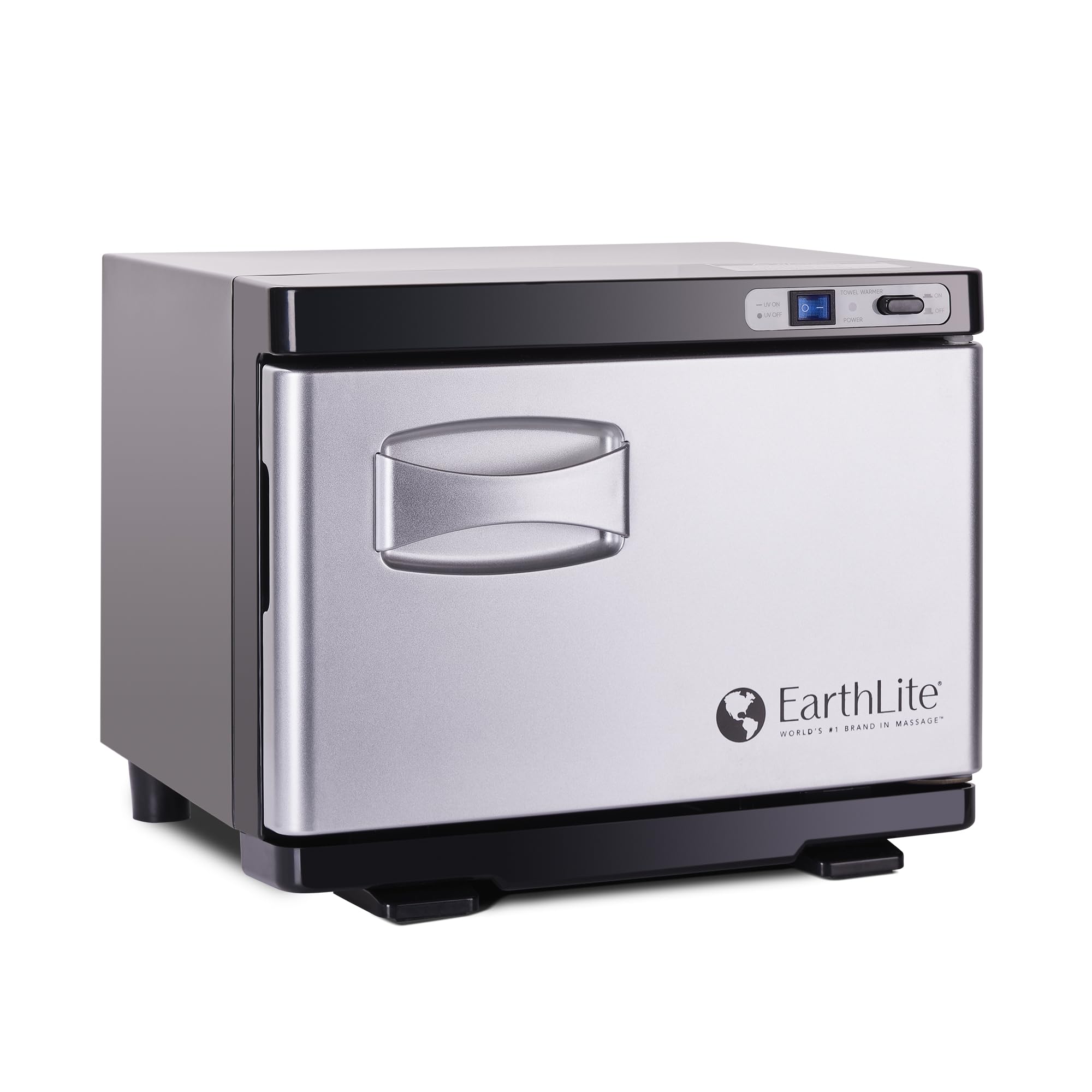 EARTHLITE Dual Hot Towel Warmer Cabinet - Professional Spa & Salon Towel Heater for Massage, Facial, and Beauty Treatments