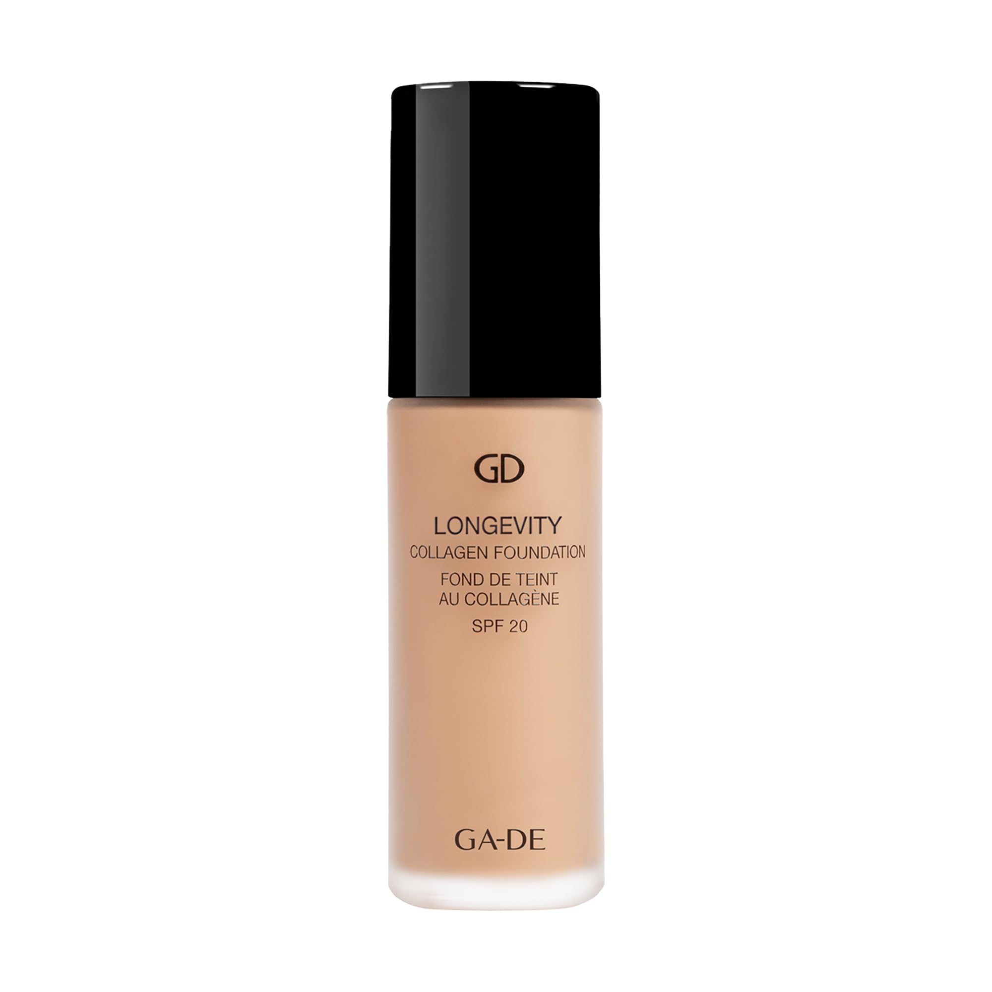 GA-DE Longevity Collagen Foundation 503 - SPF Face Makeup with Hydrating & Firming Benefits - Full Coverage Matte Finish Foundation - 1 oz - Perfect for Daily Wear & Special Occasions