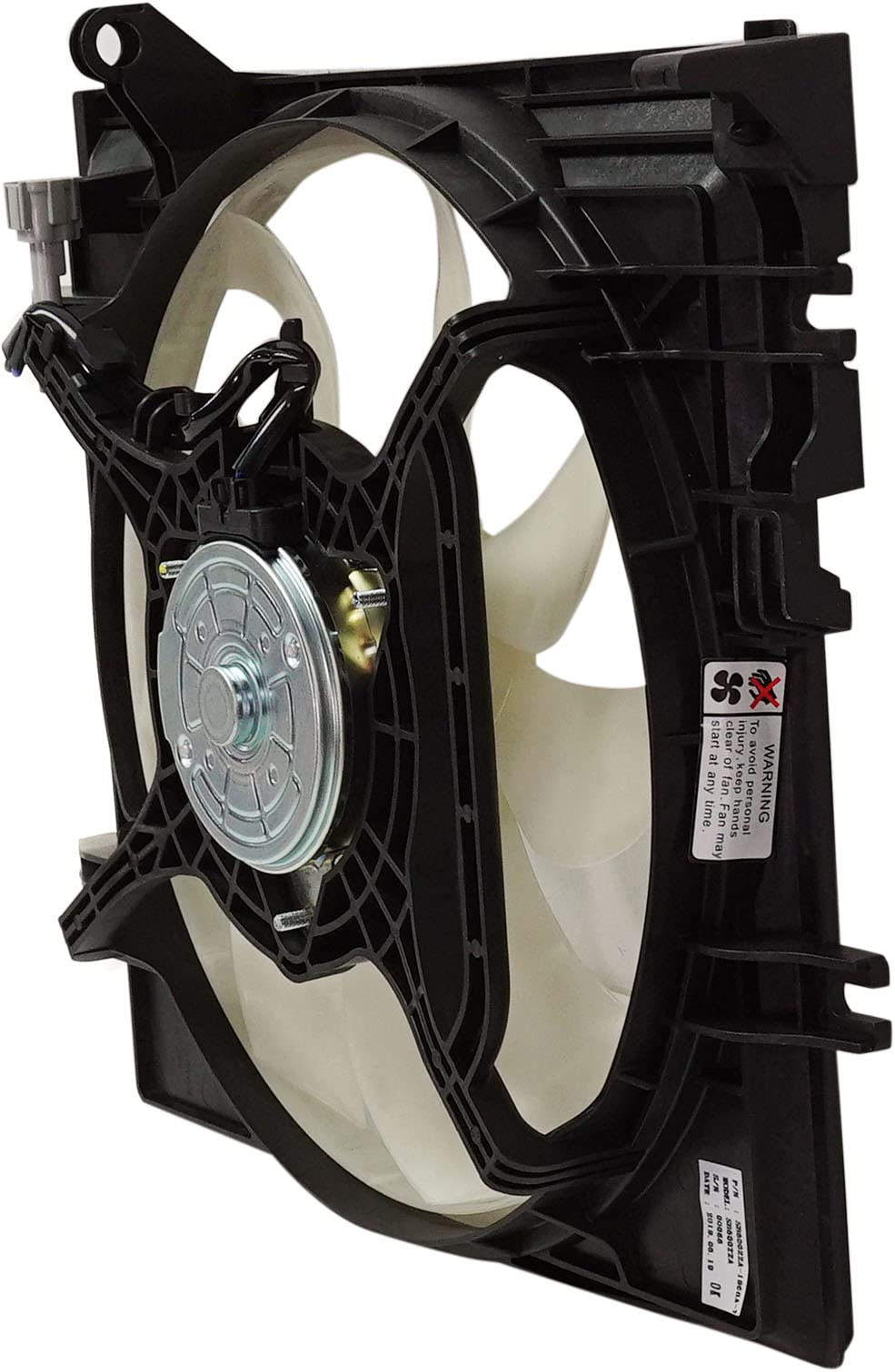 Evan Fischer Cooling Fan Assembly Compatible with 2019-2021 Subaru Forester - High Performance Radiator Fan Replacement - Perfect for Engine Overheating Prevention & Summer Driving