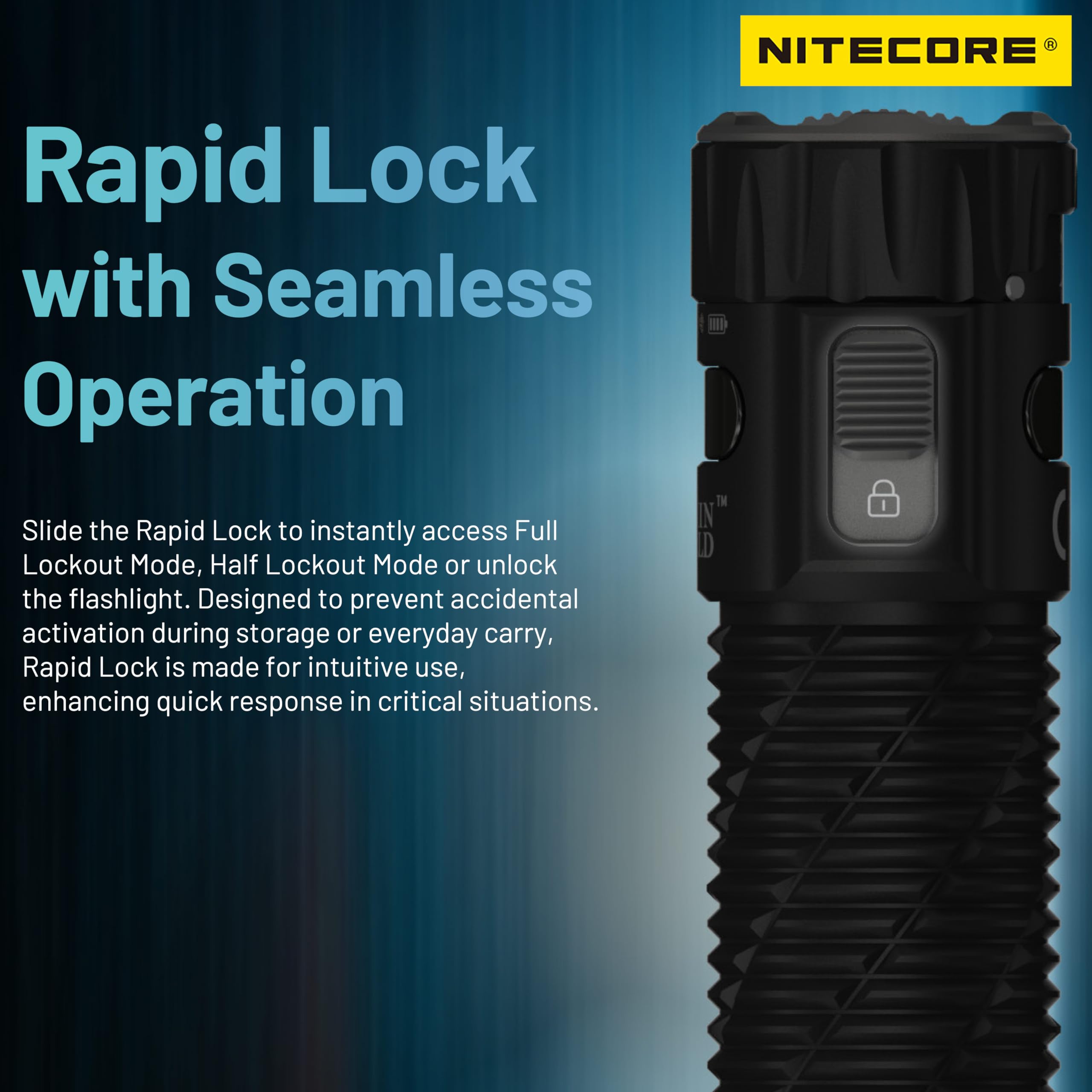 Nitecore Lumin Shield EDC35 Flashlight - 5000 Lumens Ultra Bright LED Tactical Light for Camping, Hiking, Emergency & Everyday Carry (EDC)