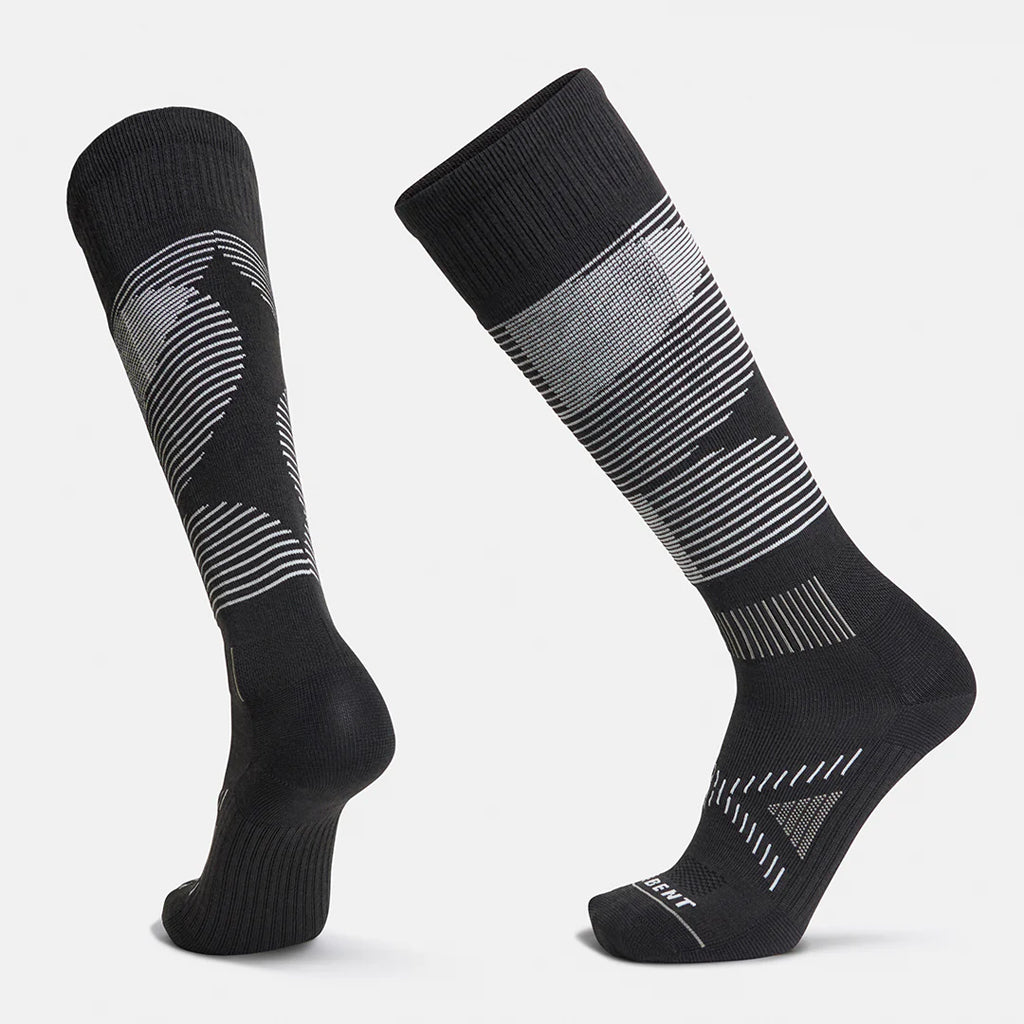Le Bent Shred TC Snow Sock - Premium Adult Winter Socks for Skiing & Snowboarding (2025) - Warm & Comfortable for Cold Weather Activities