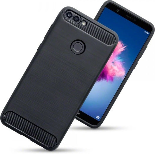 Apple iPhone 11 Carbon Fiber Gel Case - Slim Protective Cover with Shock Absorption, Anti-Scratch & Anti-Fingerprint - Perfect for Daily Use, Travel & Outdoor Activities (Black)