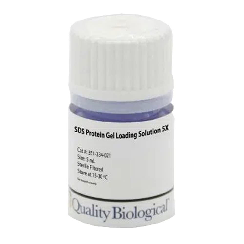 5X SDS Protein Gel Loading Solution, 5ml (Pack of 5) - Ideal for Western Blotting, Protein Electrophoresis & Lab Research