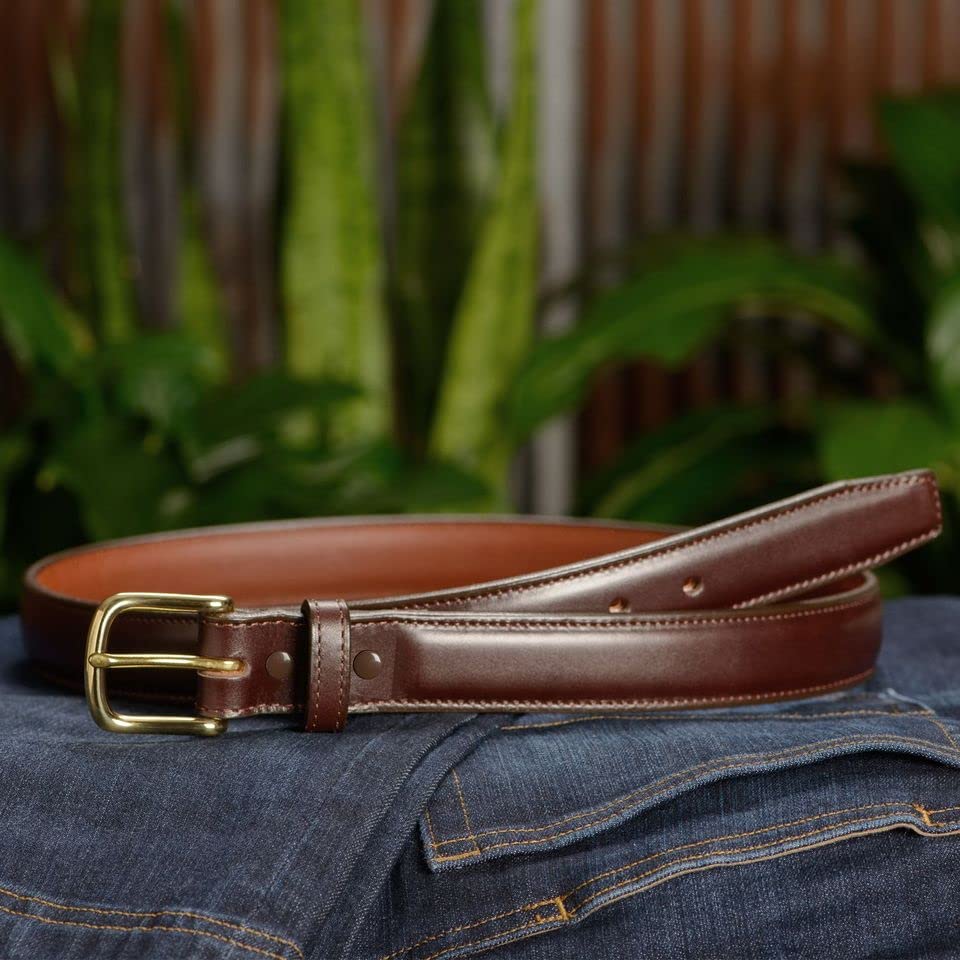Premium Bullhide Leather Belt for Men - 1.25