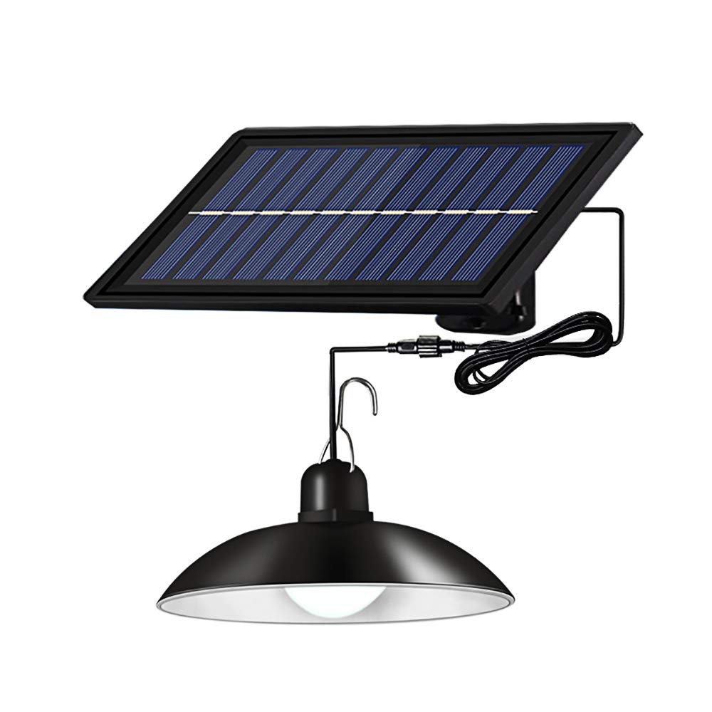Waterproof Solar Pendant Light - Outdoor LED Hanging Light for Garden, Patio, Shed & Pathway | Solar Powered Decorative Lighting for Home & Street Use