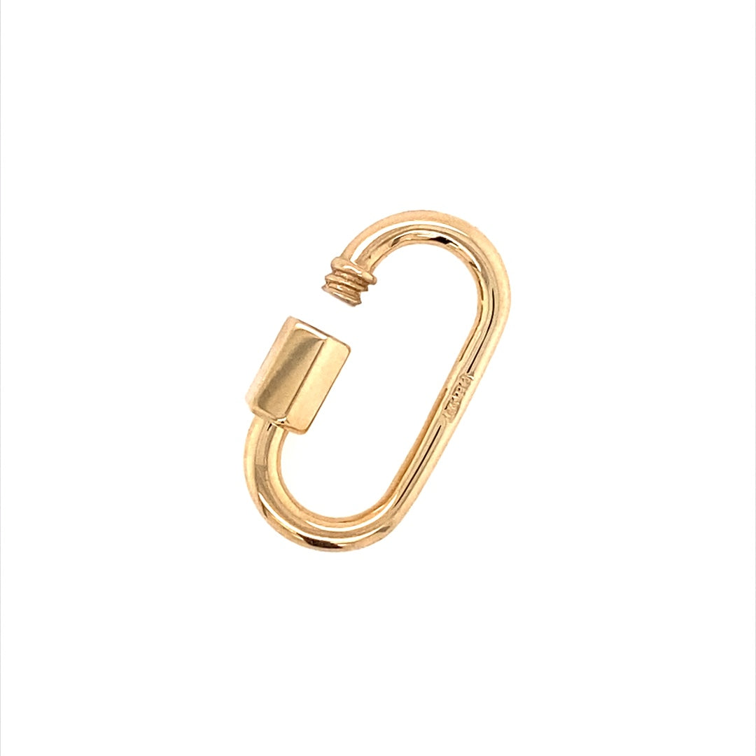 14K Yellow Gold Medium Lock by Marla Aaron - Elegant Jewelry for Women, Perfect for Gifts, Anniversaries & Everyday Wear
