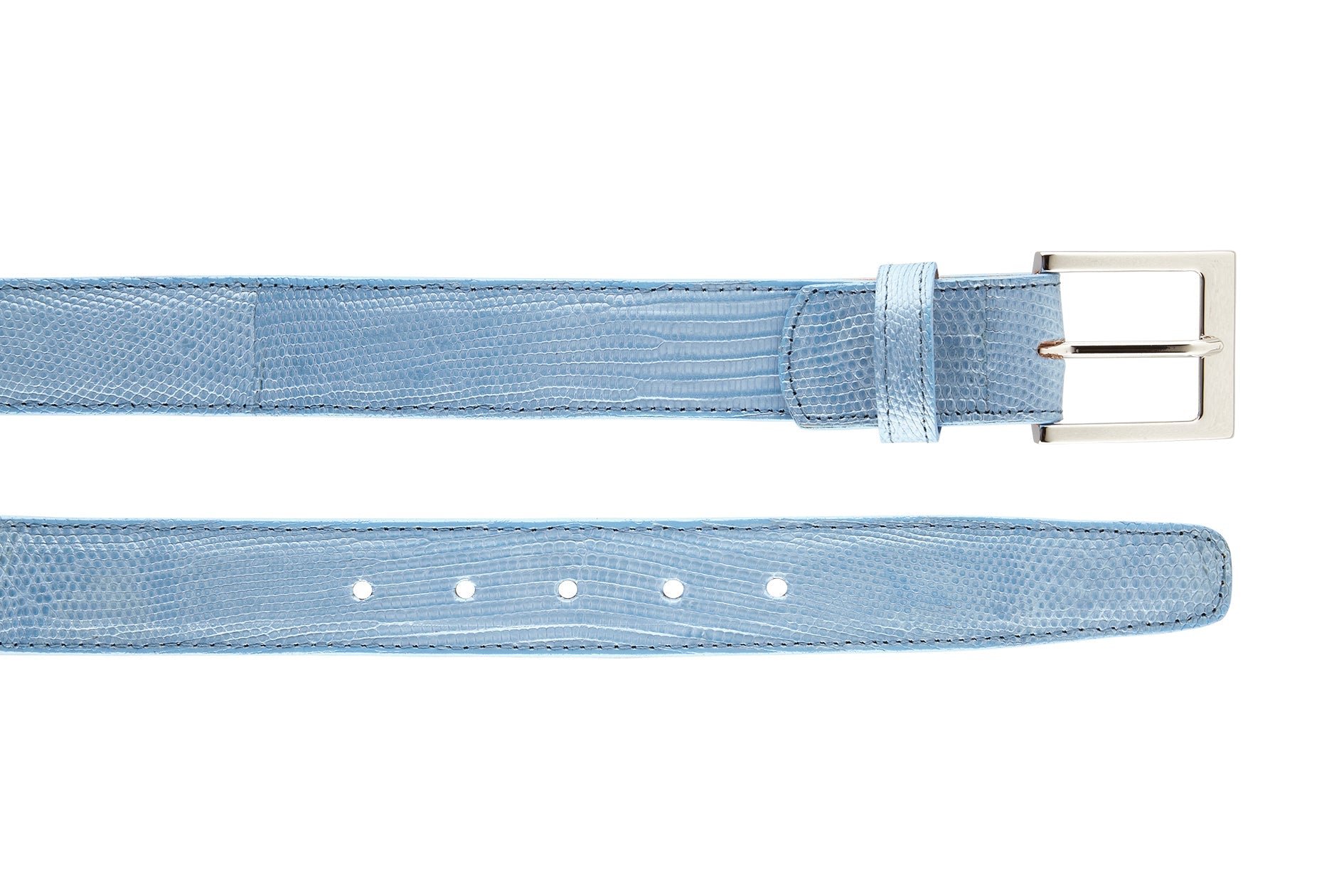 Belvedere Genuine Lizard Leather Belts for Men - 7 Color Options - Premium Dress & Casual Belts for Business & Everyday Wear