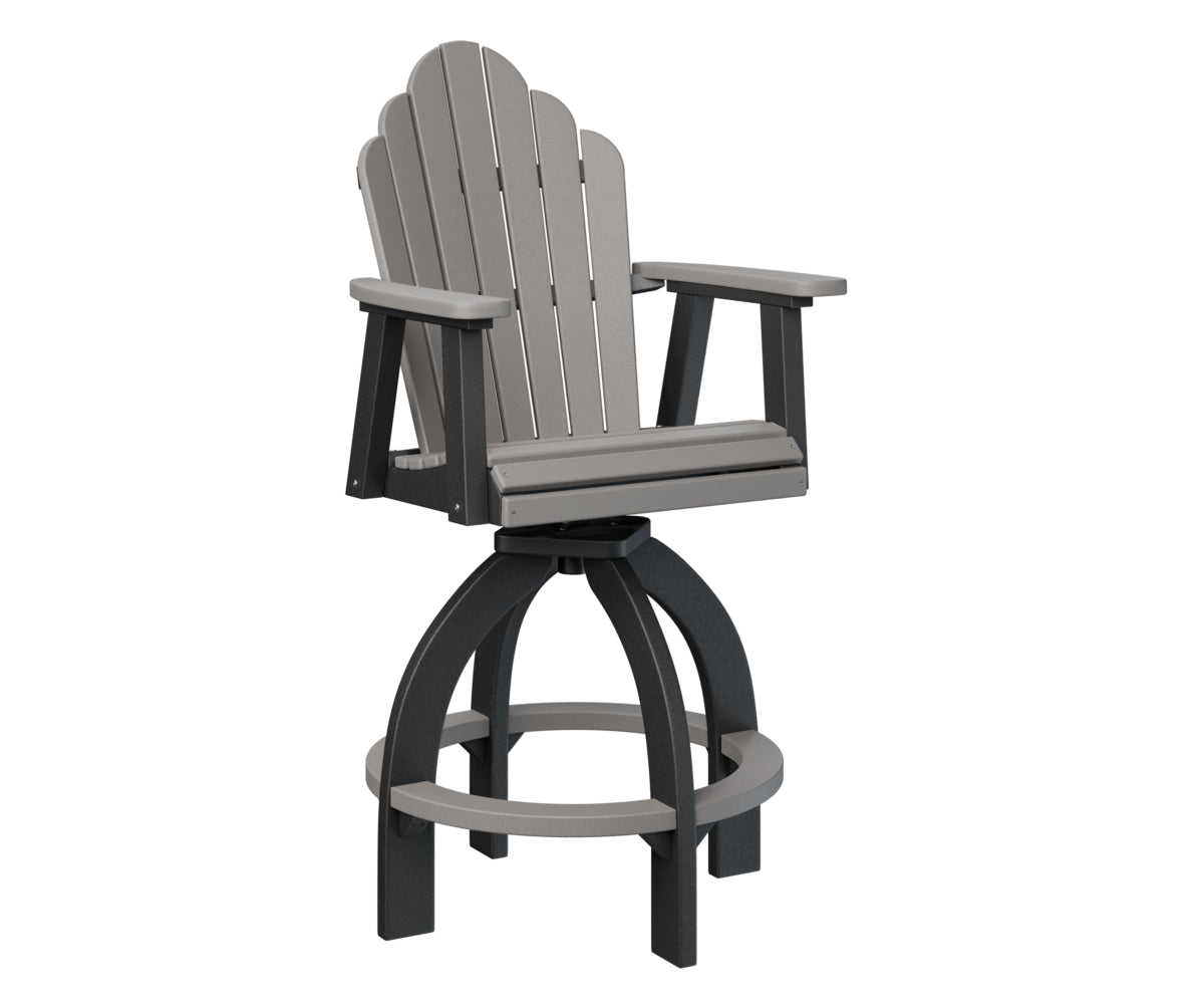 Berlin Gardens Cozi Back Swivel 30 XT Chair - Heavy Duty Outdoor Patio Furniture with Weather-Resistant Steel Frame - Perfect for Backyard, Deck, Garden & Poolside Relaxation