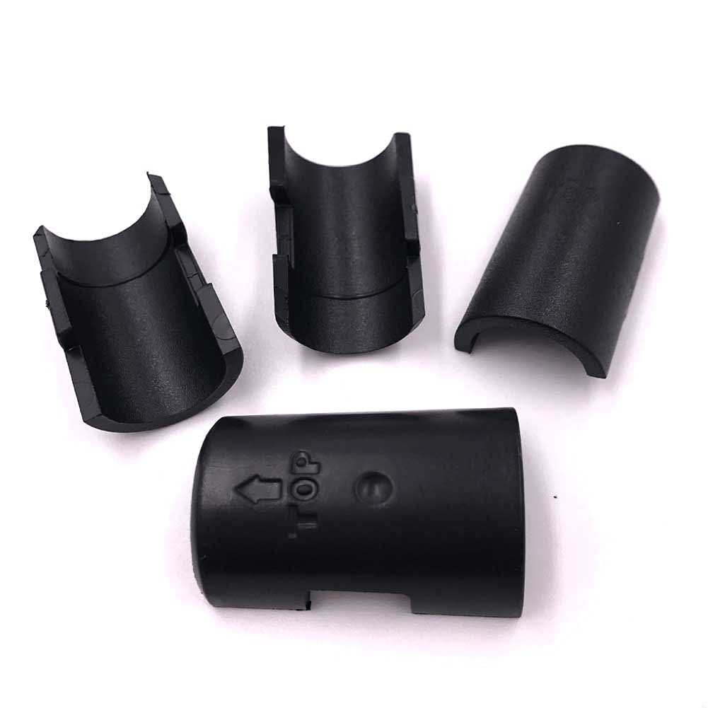 50 Pcs Black Wire Shelving Shelf Lock Clips - 1