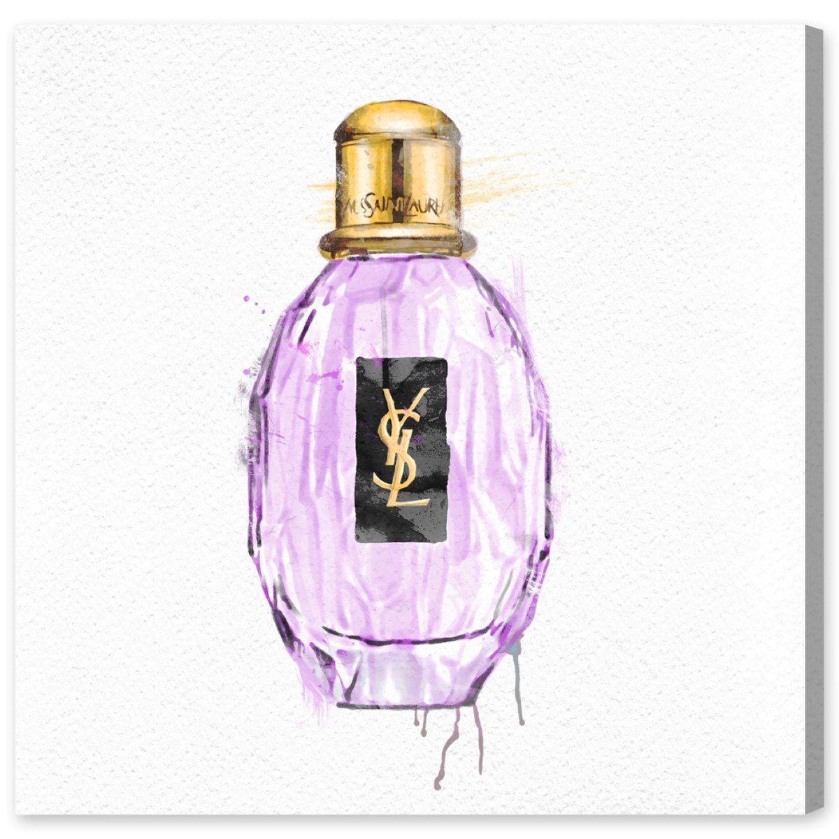 Oliver Gal 'Eau De Parisienne' 16x16 Inch Canvas Wall Art - French Inspired Parisian Decor for Living Room, Bedroom & Office