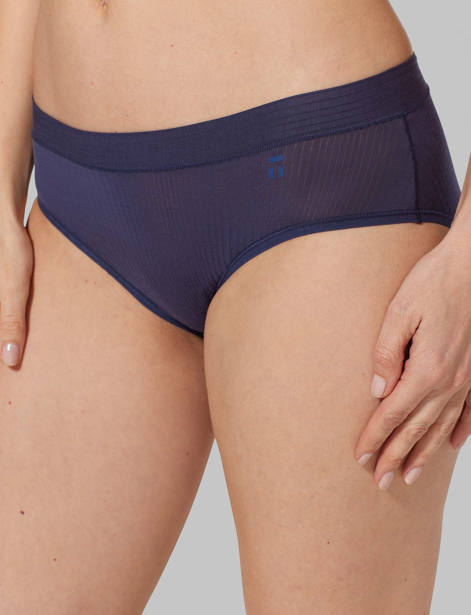 Women's Second Skin Luxe Rib Brief - Ultra Soft Comfortable Underwear for Everyday Wear | Perfect for Yoga, Lounge & Sleep