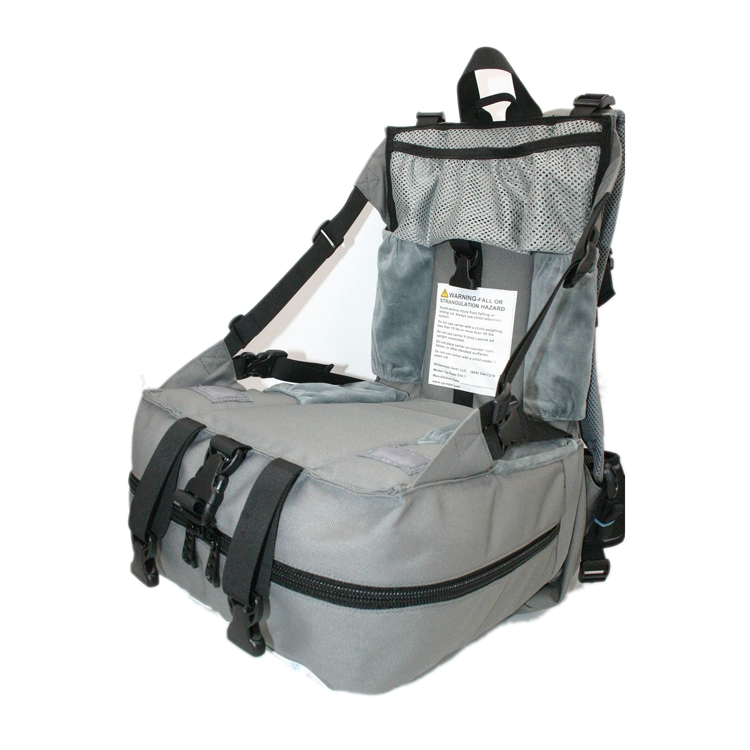 Up-Eaze Convertible Child Carrier Backpack - Adjustable Baby & Toddler Carrier for Hiking, Travel & Outdoor Adventures (Ages 2+)