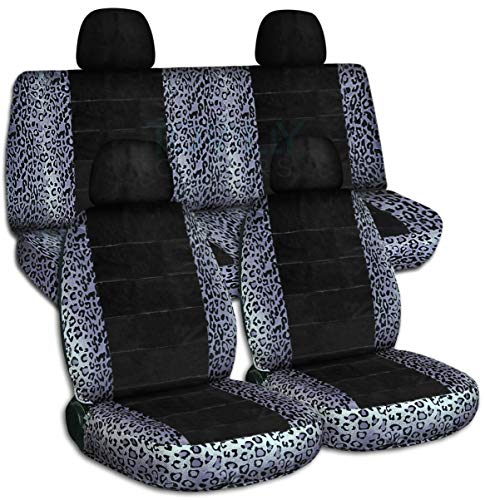 Gray Leopard & Black
