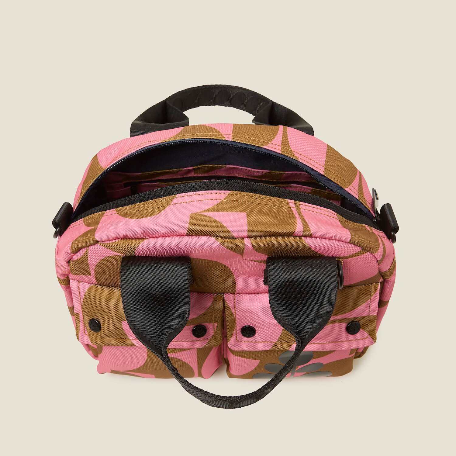 Radial Handbag for Women - Stylish Flower Prism Marshmallow Design Crossbody Purse | Perfect for Work, Travel, and Everyday Use