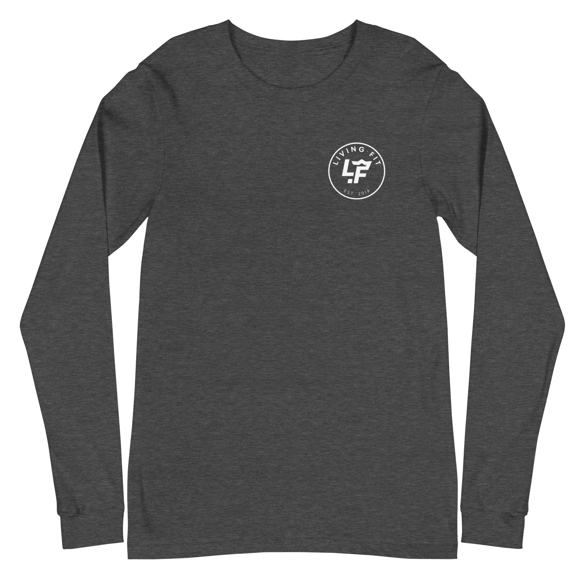 Long Sleeve LF Circle Logo Tee - Comfortable Cotton Crewneck T-Shirt for Men & Women | Casual Wear, Street Style, Everyday Outfits