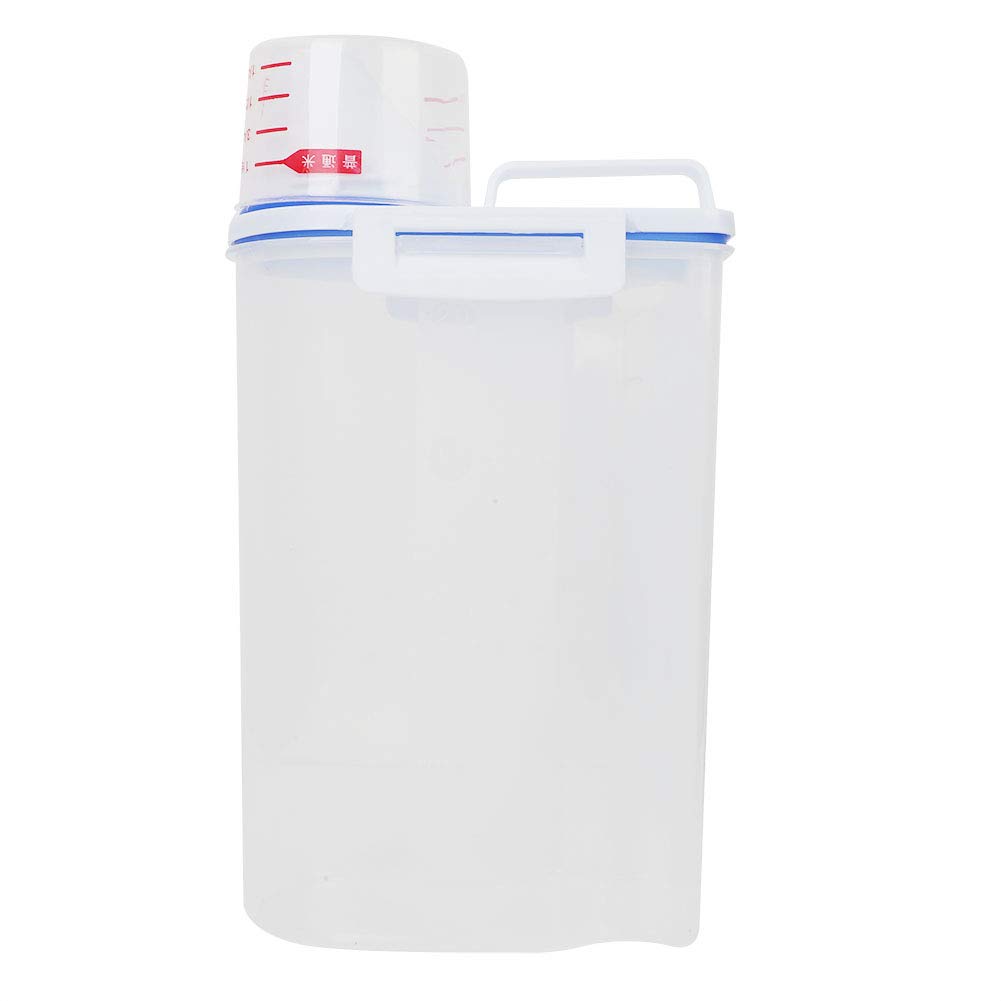 Alvinlite Airtight Food Storage Containers - BPA-Free Plastic Rice, Flour, Sugar & Grain Canisters with Secure Lids - Ideal for Kitchen Pantry Organization & Bulk Food Storage