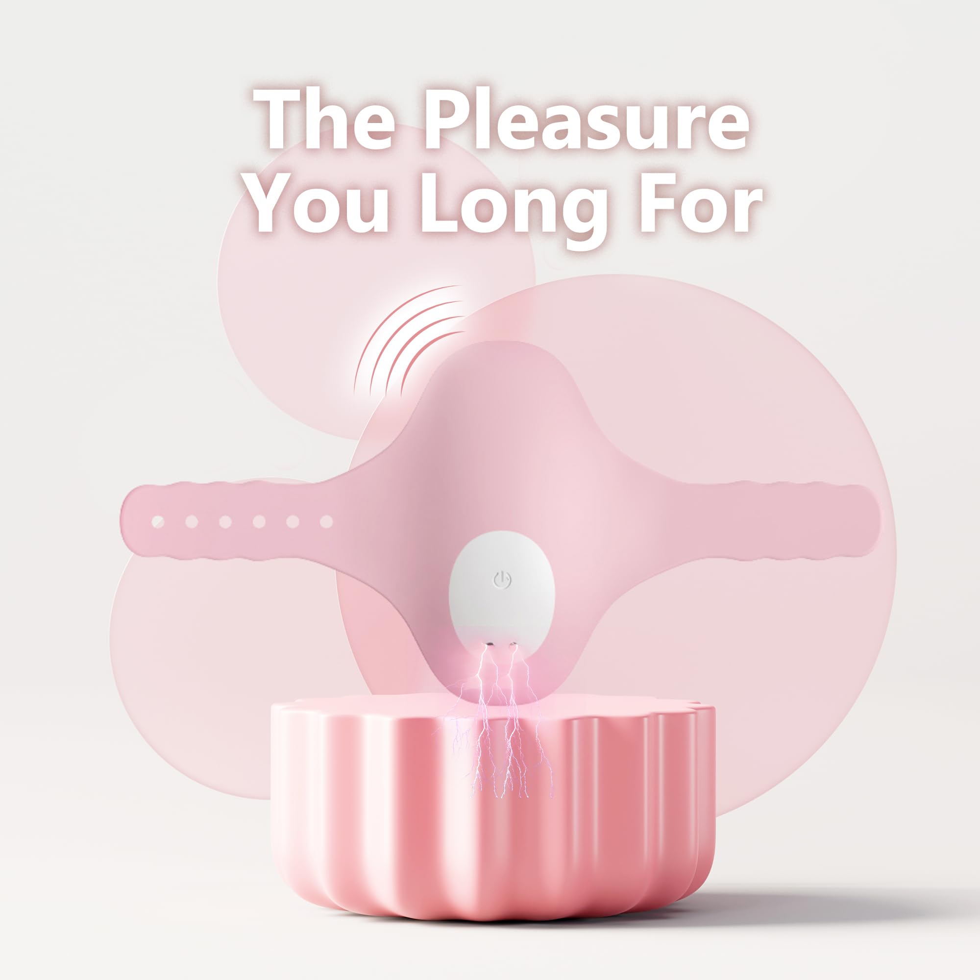 Wearable Butterfly Panty Vibrator - 10 Speed Silicone Remote Vibrator for Women - App Controlled Sex Toy with Magnetic Charging, Waterproof & Adjustable Strap - Perfect for Couples Play & Solo Pleasure