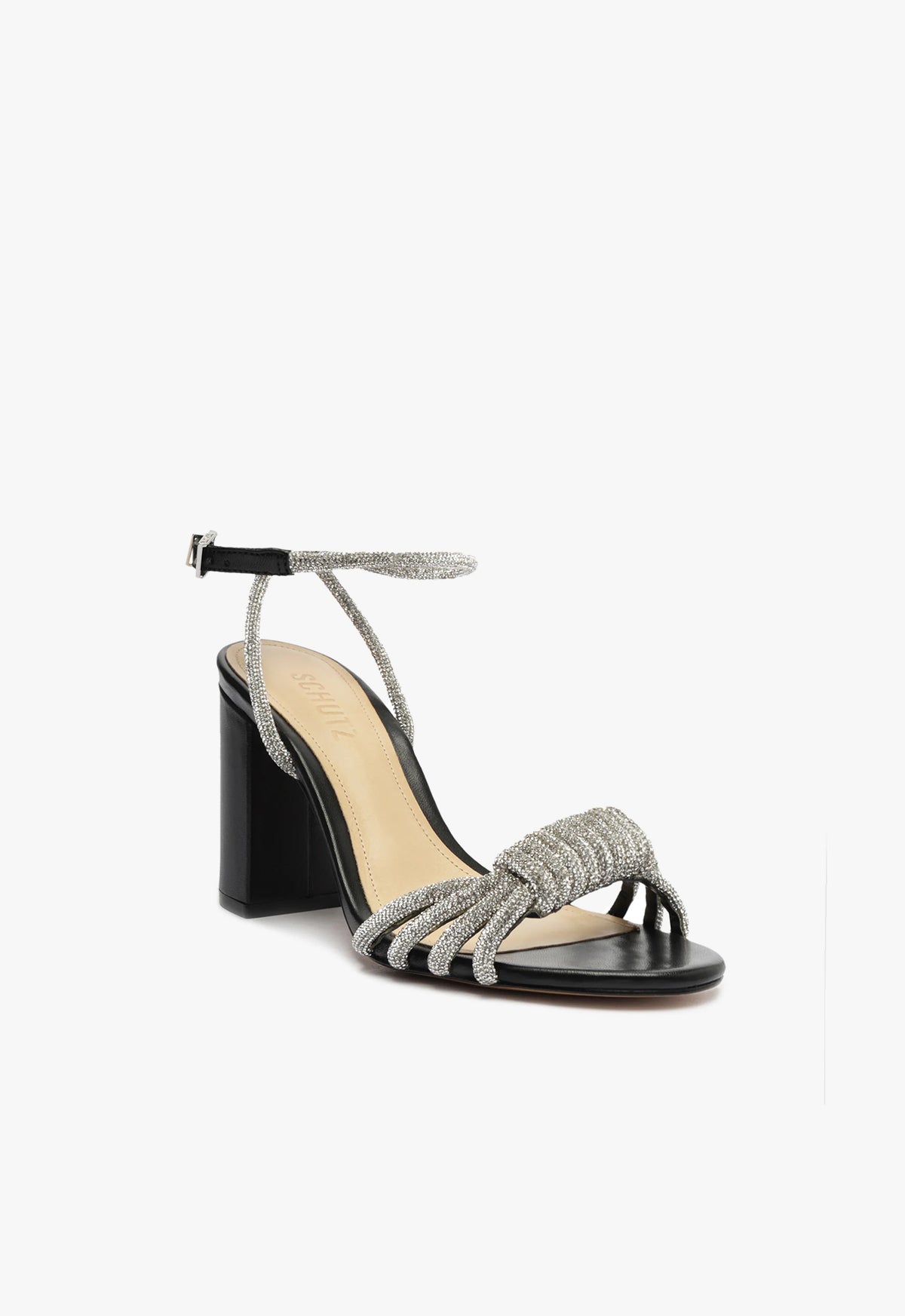 Stylish Leather Sandal for Women - Comfortable Jewel Block Design - Perfect for Summer, Beach, and Casual Outings