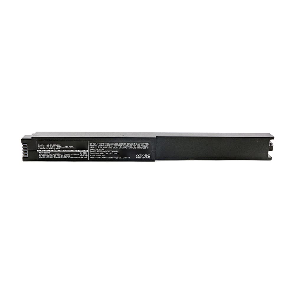 Synergy Digital High-Capacity Li-ion Printer Battery (10.8V, 3400mAh) - Replacement for Canon Pixma i70, 0074B001, 8409A002, K30204, LB-50, LB-51, LK-51 - Perfect for Home Office Printing & Photo Projects