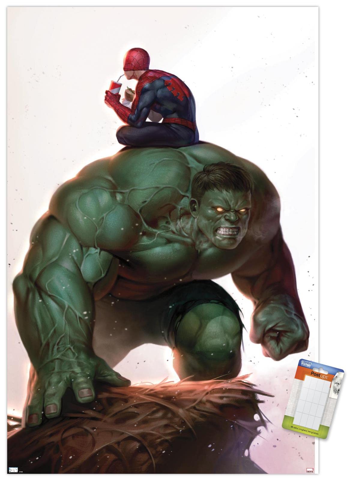 Marvel Comics Spider-Man & The Immortal Hulk #17 Premium Wall Poster - 34