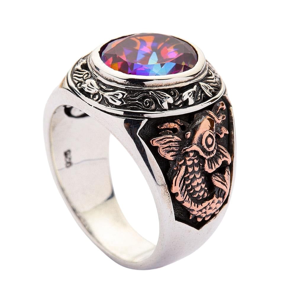 Japanese Maneki Neko Cat Sterling Silver Ring - Lucky Charm Jewelry for Women & Men - Perfect for Gifts, Fashion Accessories & Good Fortune
