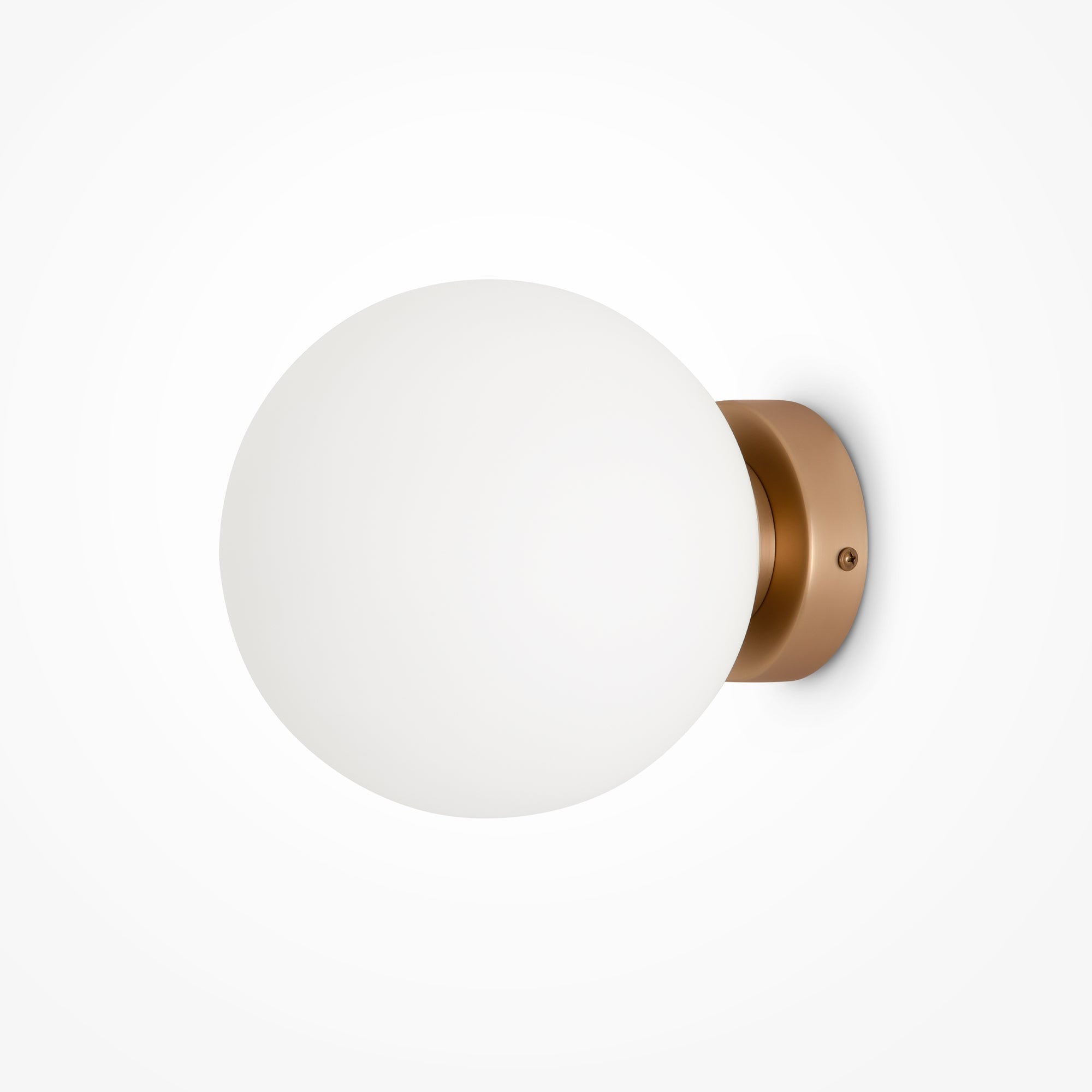 Modern Wall Sconce Light - Adjustable Brightness, Multiple Colors & Sizes (White/Black/Gold) - Perfect for Bedroom, Living Room, and Hallway Lighting