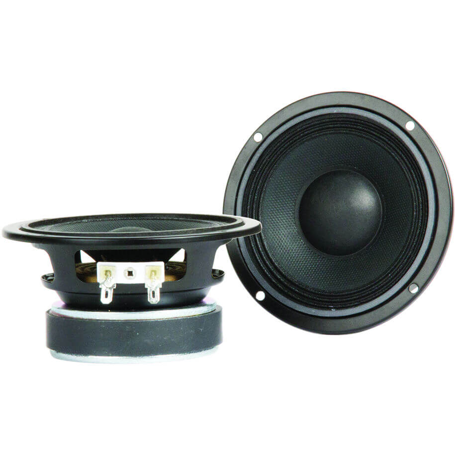 Eminence Alpha 4 4 Ohm 55W Line Array Midrange Speaker Pair - Professional Audio for Live Performances, DJ Sets & Stage Monitoring