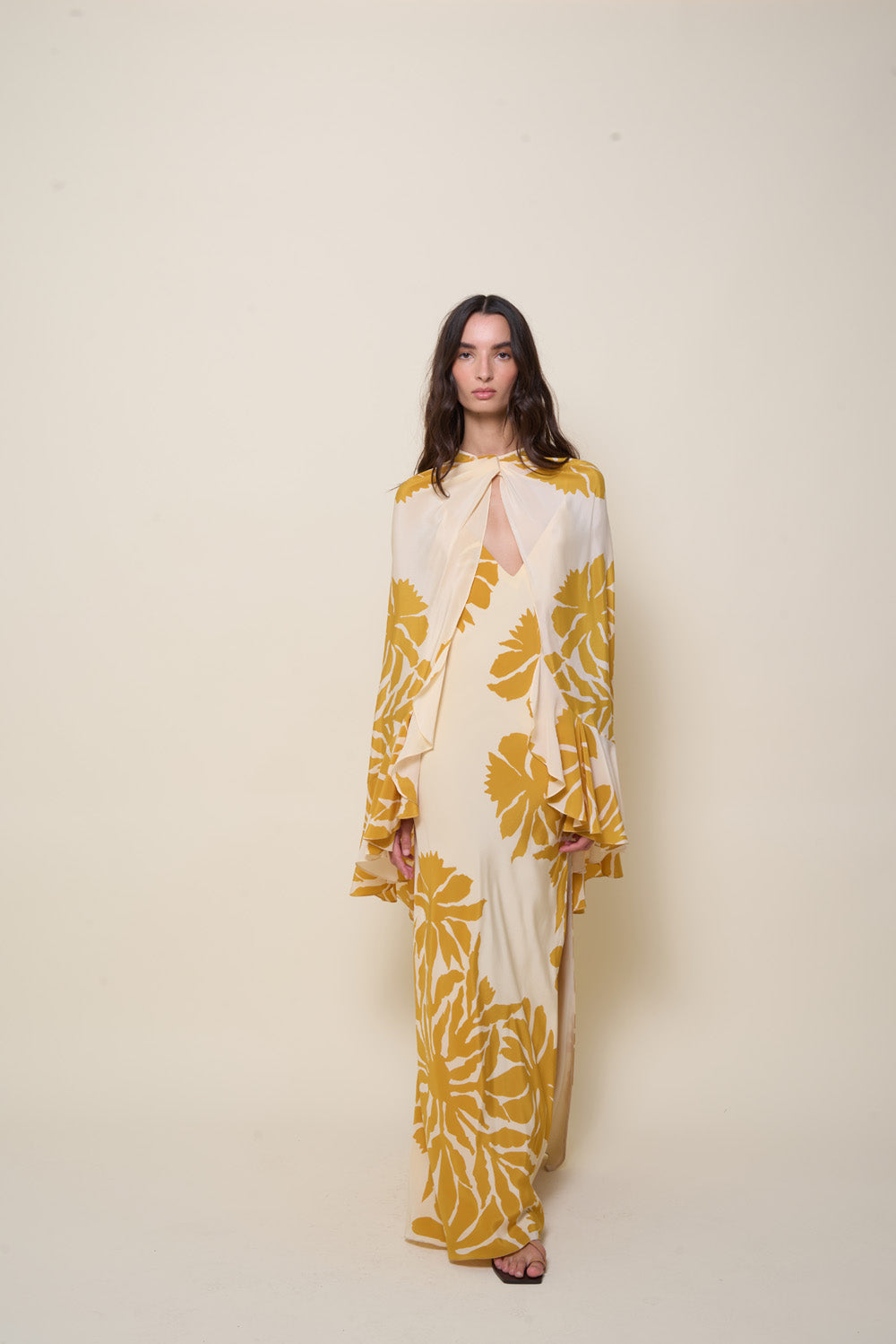 Dream Orchard Cape - Lightweight & Stylish Women's Shawl Wrap for Evening Parties, Weddings, and Outdoor Events