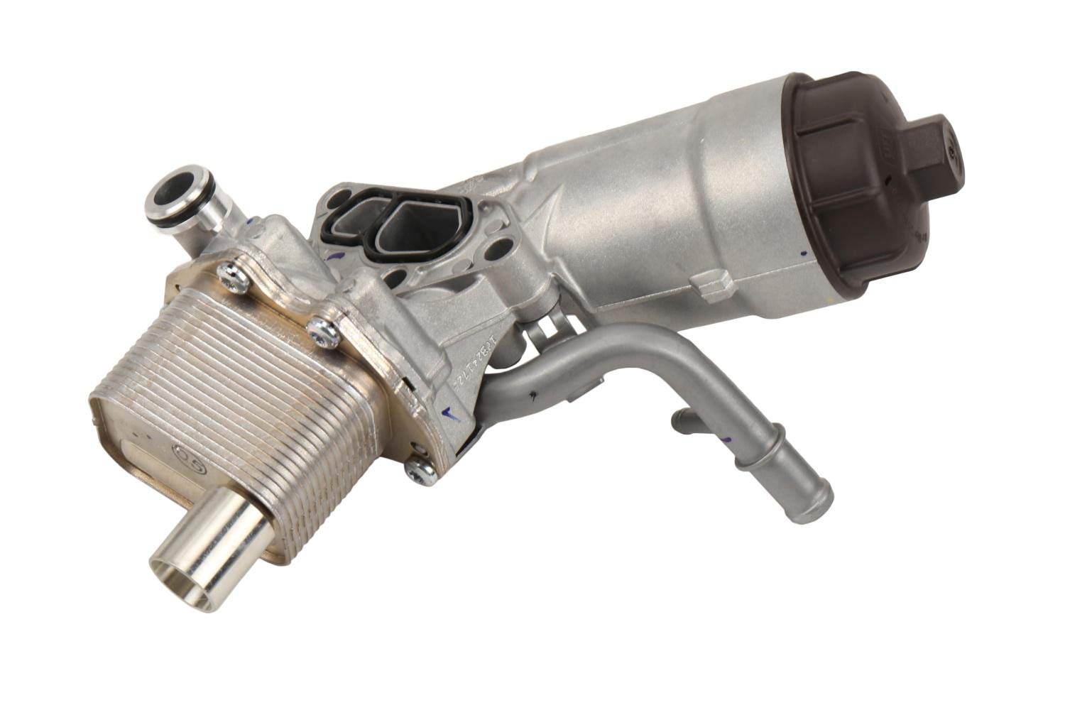 ACDelco GM Genuine Parts 25200134 Engine Oil Cooler & Oil Filter Assembly Replacement for GM Vehicles - Perfect for Engine Maintenance & Cooling System Repair