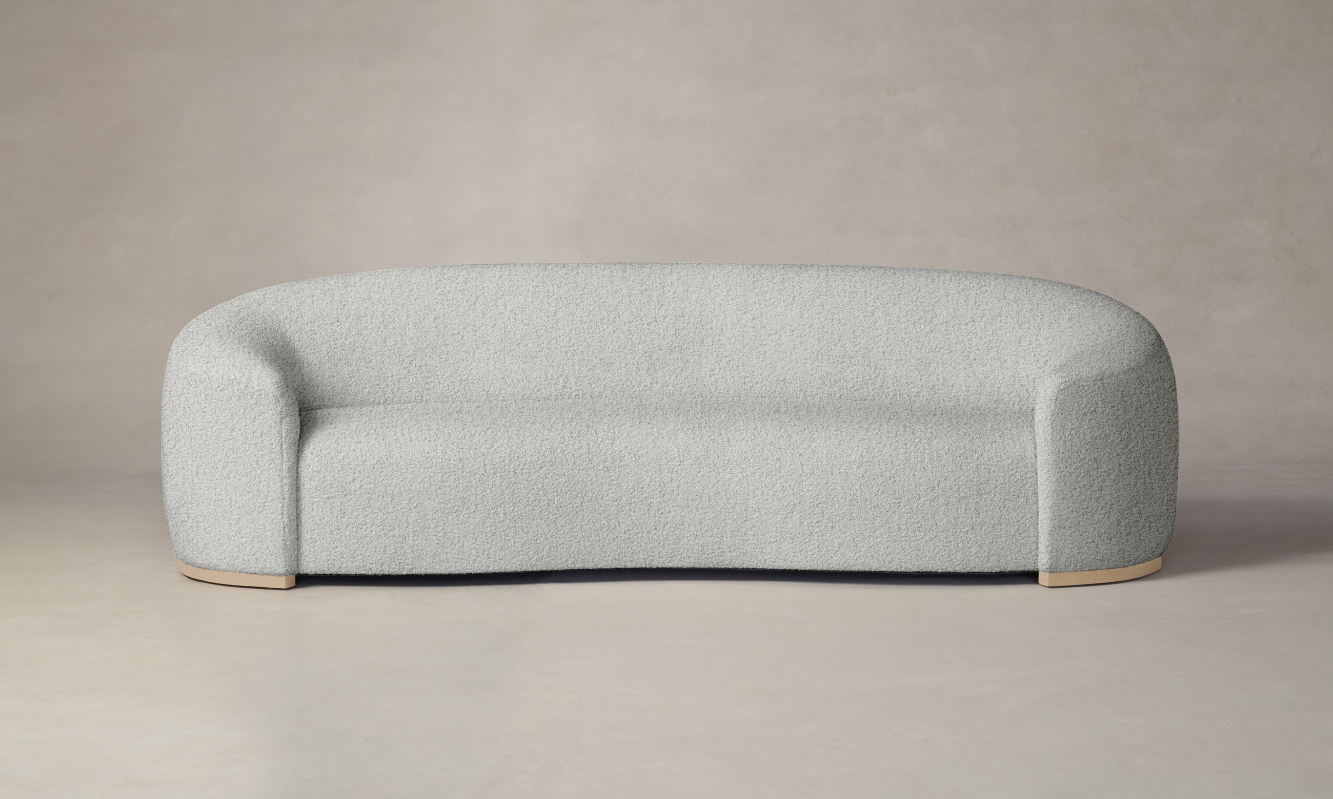 The Chelsea Sofa - Premium Woolen Bouclé Cliff Upholstered Modern Living Room Couch for Cozy Home & Office Decor