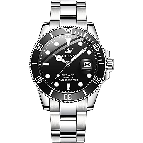 Automatic silver black