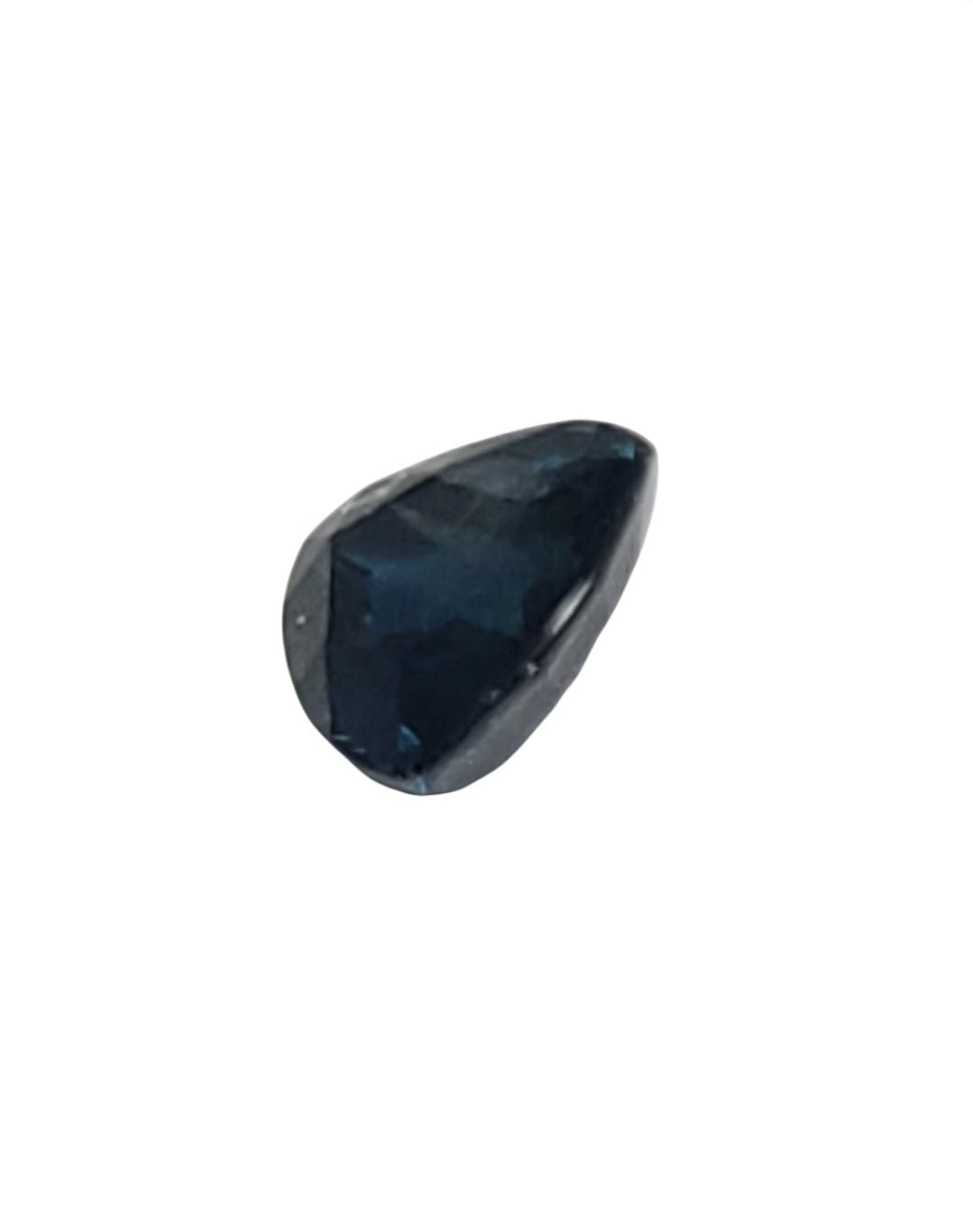 0.49ct Natural Medium Dark Blue Sapphire - 5mm Trillion Cut Loose Gemstone, I Clarity, September Birthstone - Perfect for Jewelry Making, Engagement Rings & Birthstone Gifts