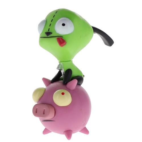 Invader Zim Collectible Action Figures - Just Play 2 Inch Mini Figure Set for Display, Gifts & Anime Collections (Cartoon Network Series)