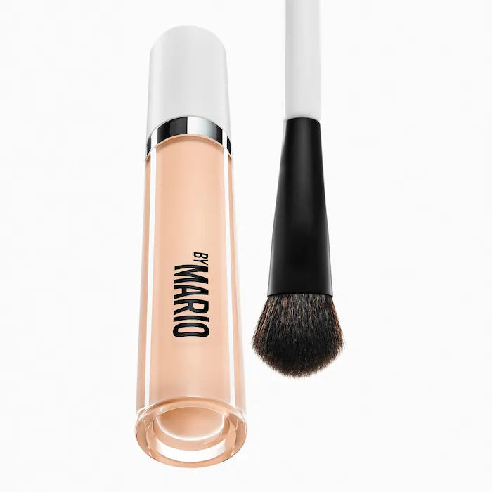MAKEUP BY MARIO F5 Concealer Brush - Professional Makeup Brush for Flawless Coverage, Contouring & Highlighting (Perfect for Everyday Makeup, Photo Shoots & Special Occasions)