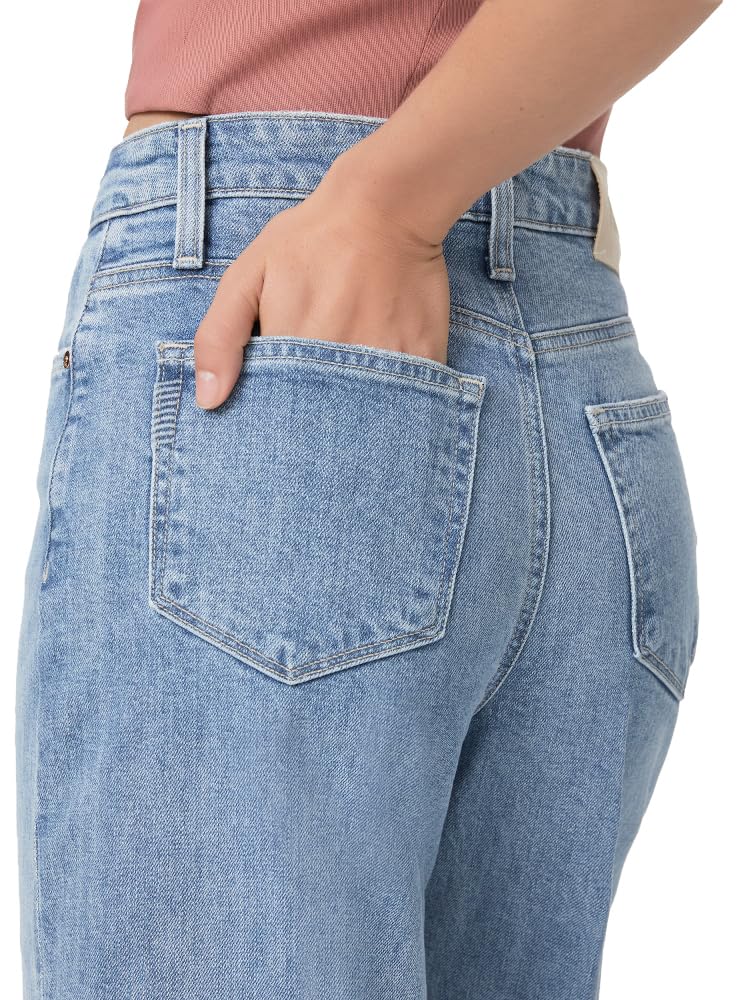 PAIGE Women's Harper High-Rise Ankle Jeans - Slim Fit Stretch Denim for Casual & Work Outfits | Comfortable Everyday Wear