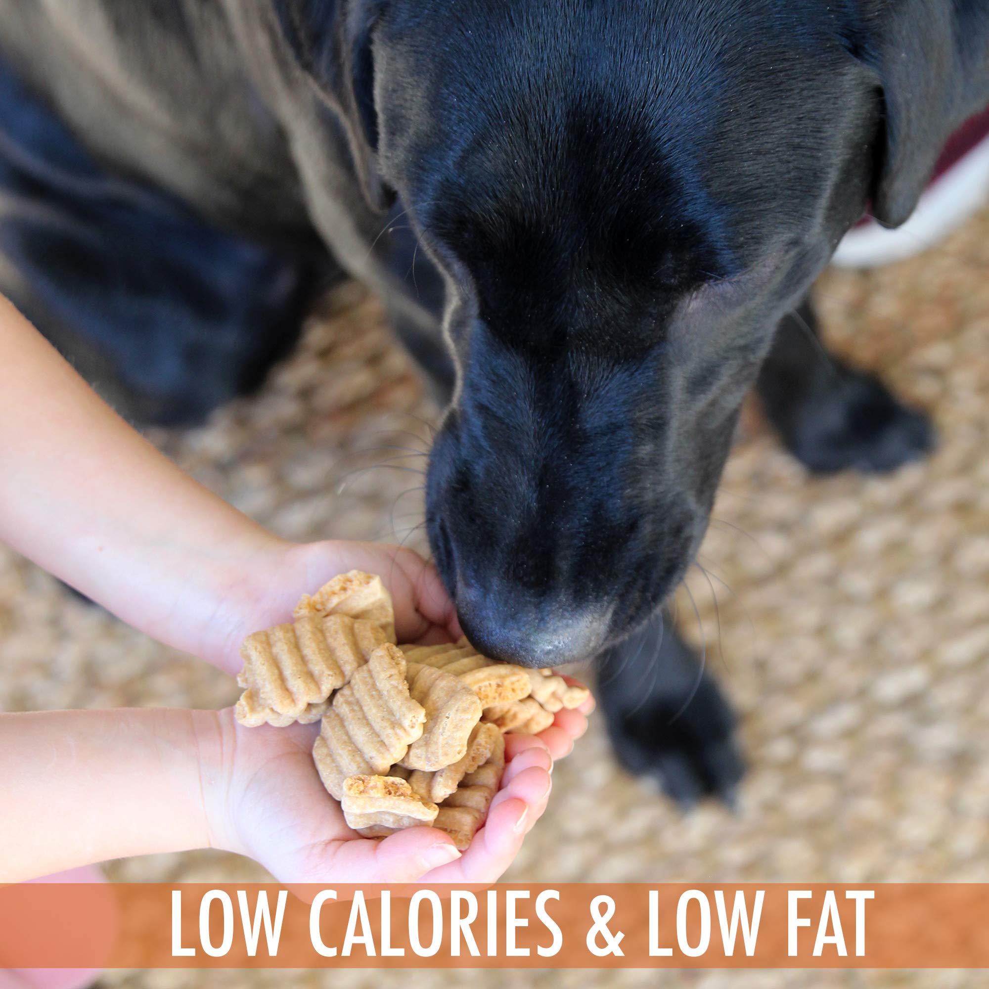 Healthy Low Calorie Sweet Potato & Chicken Dog Treats 12 oz - Grain Free, Low Fat Training Snacks for Small & Large Dogs - Perfect for Reward, Obedience & Dental Care