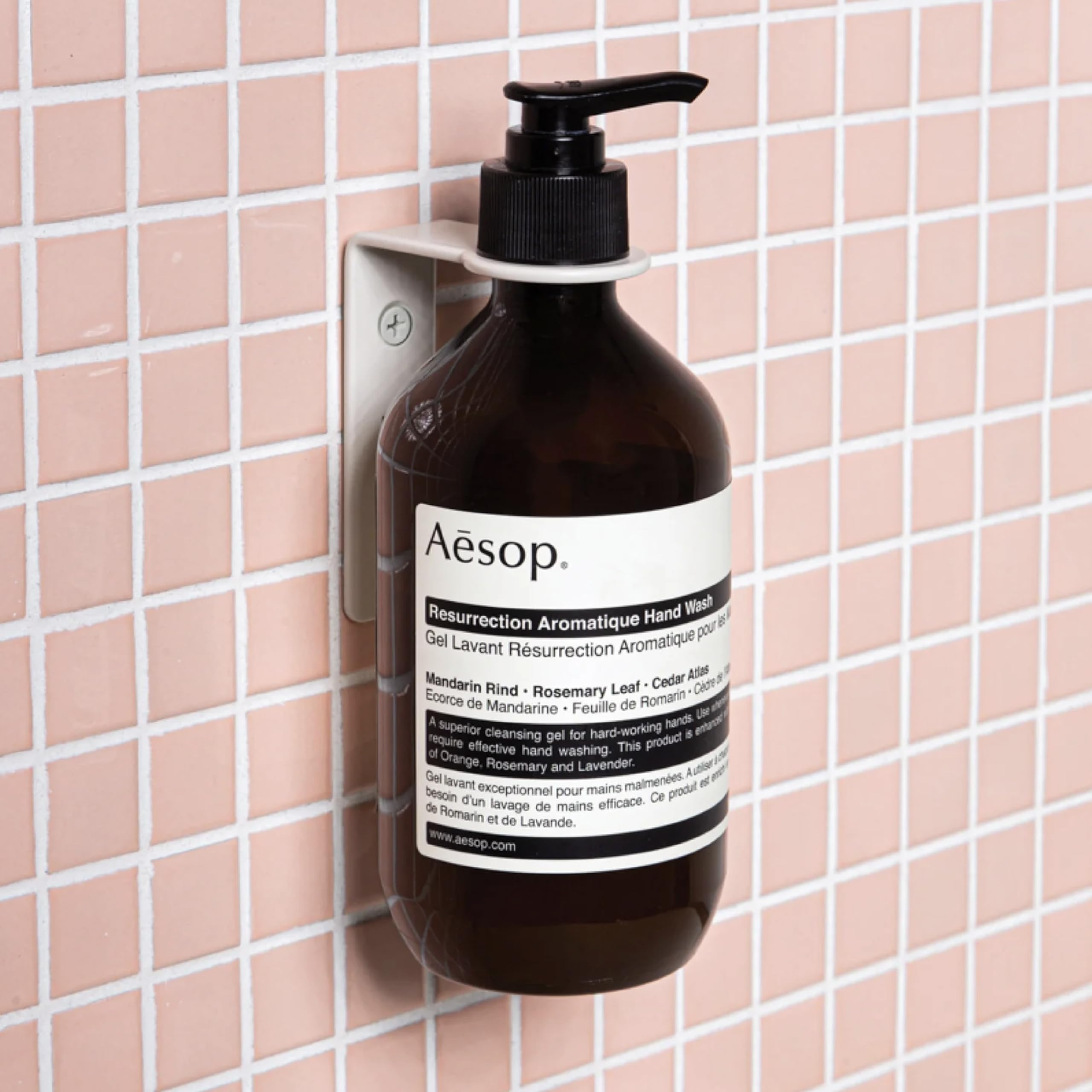 Aesop Resurrection Aromatique Hand Wash - Gentle Cleanser with Orange, Rosemary & Lavender Essential Oils | 500mL/16.9oz (Pack of 3) | Luxurious Hand Cleansing for Home, Spa & Office Use