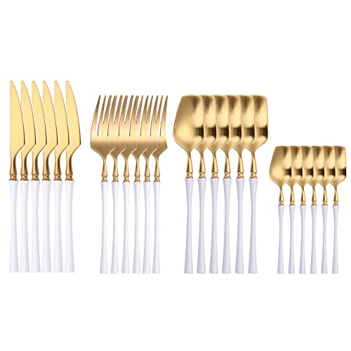 White gold 24 pcs