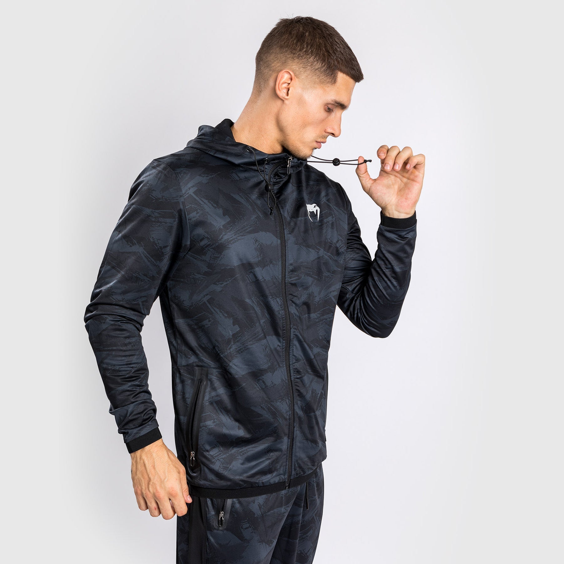 Venum Electron 3.0 Hoodie - Black MMA Training Hooded Sweatshirt for Men & Women - Perfect for Boxing, Gym Workouts & Streetwear Fashion