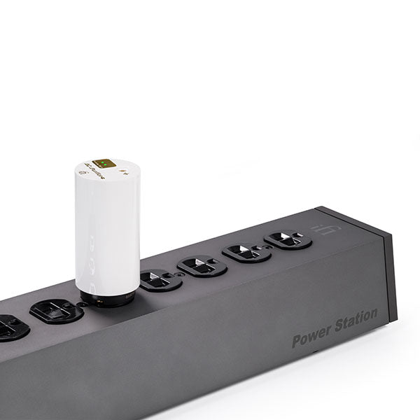 iFi Power Station - US Outlet Mains with Active Noise Cancellation (ANC) for Home & Office Audio Setup | Perfect for Audiophiles & Studio Equipment