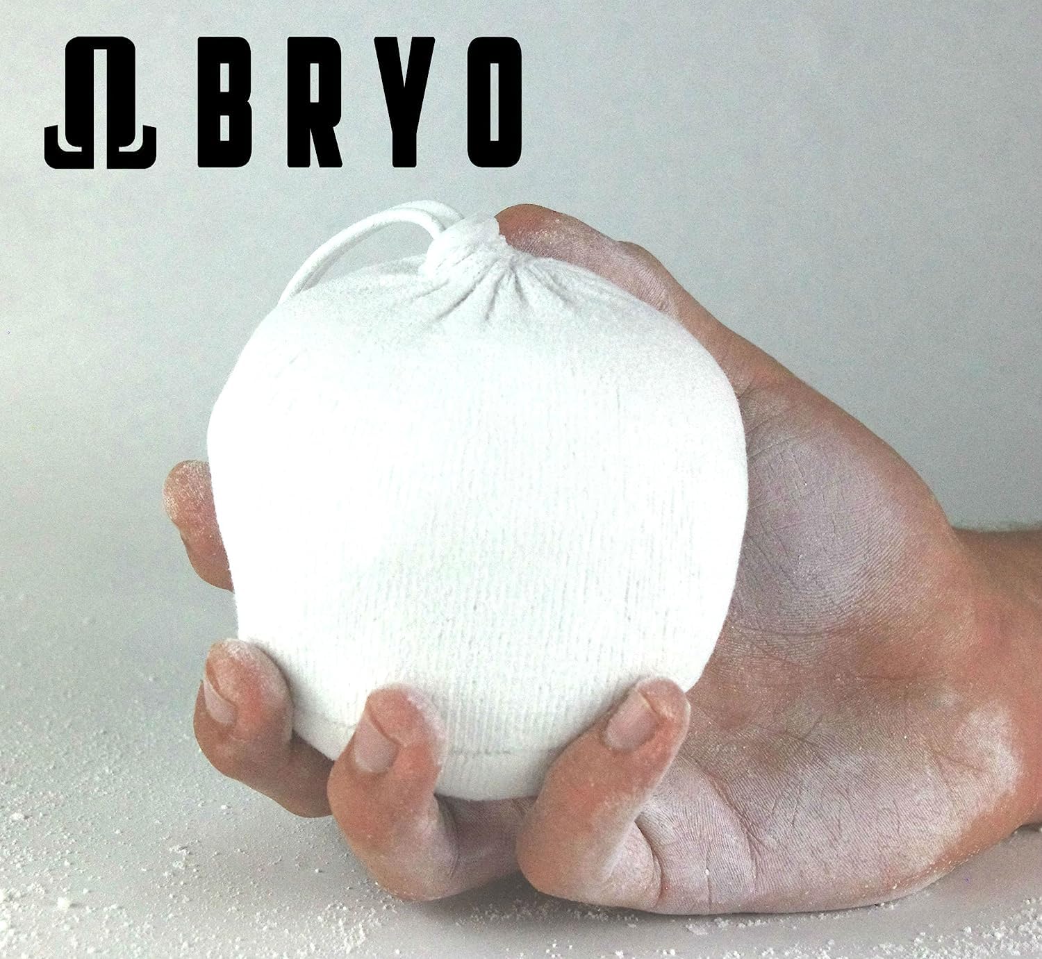 Premium 3 oz Chalk Ball with Storage Bag - Refillable Mess-Free Gym Chalk for Rock Climbing, Weightlifting, Gymnastics & Crossfit - Natural Drying Formula for Better Grip - Ideal for Sports, Workouts & Home Training