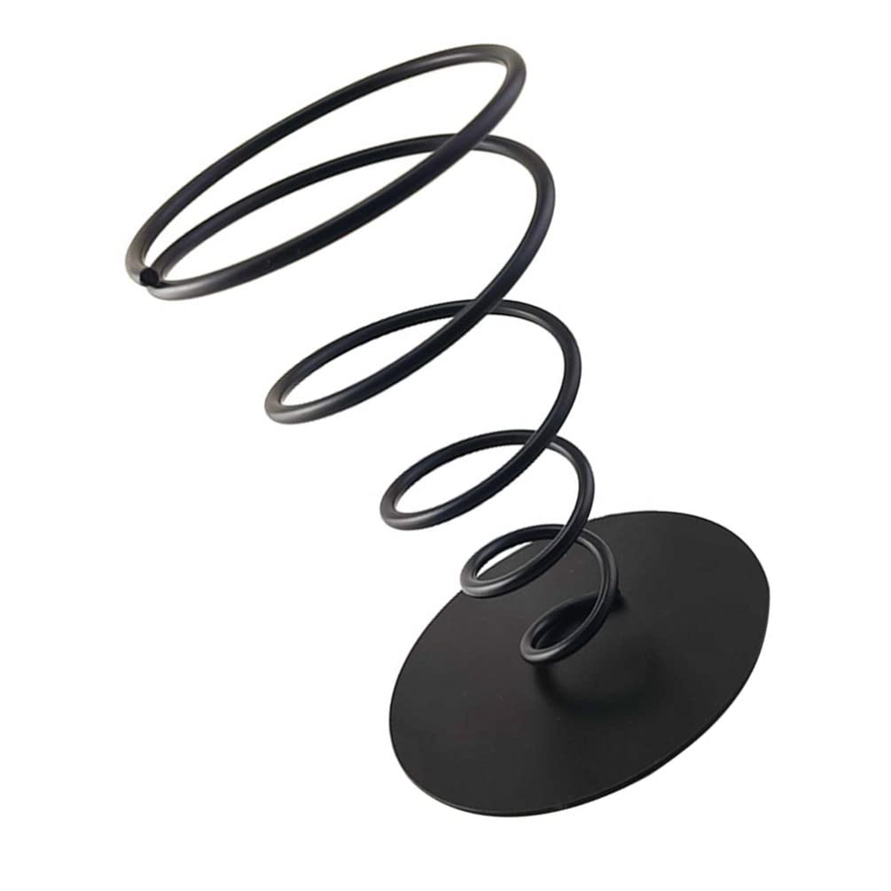 Stainless Steel Ice Cream Cone Holder & Snack Display Stand - Multi-Purpose Waffle Cone Rack for Hand Roll Sushi, French Fries, Popcorn, Chips - Perfect for Ice Cream Shops, Fast Food Restaurants & Party Snack Serving