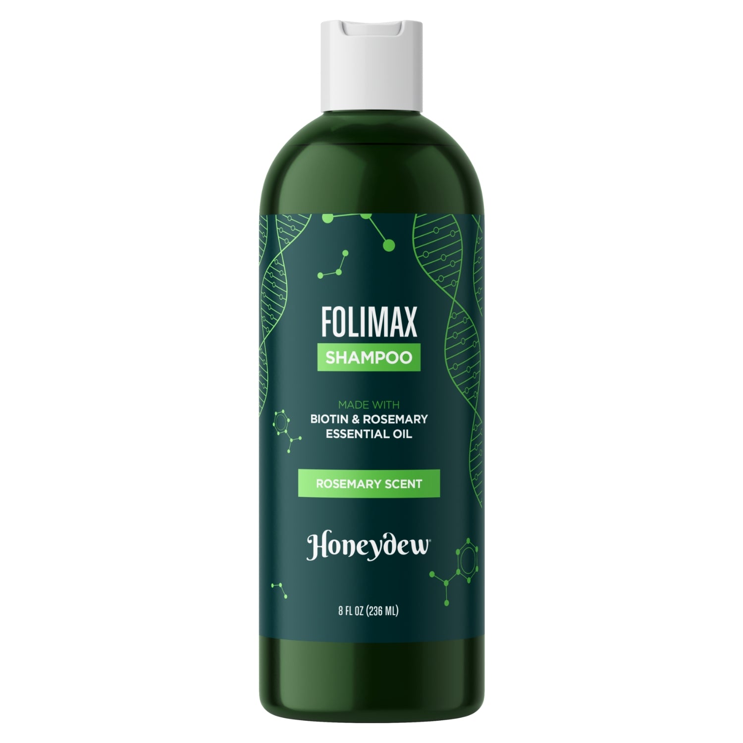 Folimax Rosemary Shampoo for Hair Growth & Scalp Care - Natural Volumizing Shampoo with Rosemary Oil - Perfect for Dry, Damaged Hair & Dandruff Treatment at Home
