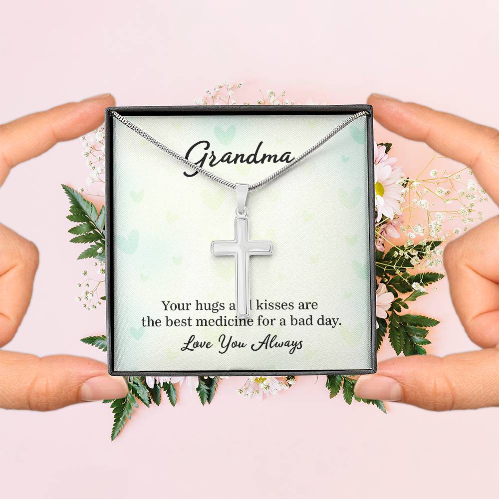 Beautiful Cross Necklace for Grandma - Thoughtful Gift for Granny from Grandchildren - Perfect for Birthdays, Mother's Day & Christmas