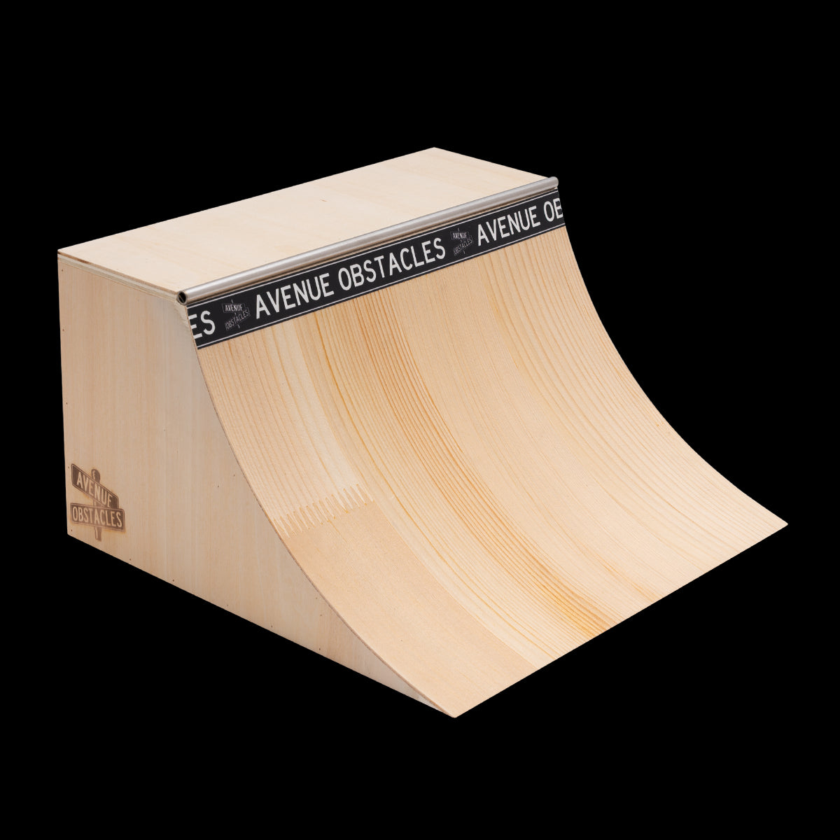 Avenue Fingerboard Ramp - Classic Washington Style Skateboard Mini Ramp for Fingerboarding Tricks - Perfect for Home, Office & Skate Park Practice