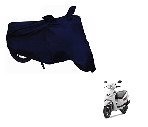 **Original Waterproof Auto Hub TVS Wego Bike Cover - Heavy Duty Ultra Surface Protection for All Weather (Navy Blue) - Perfect for Outdoor Parking, Rain & Sun Protection**